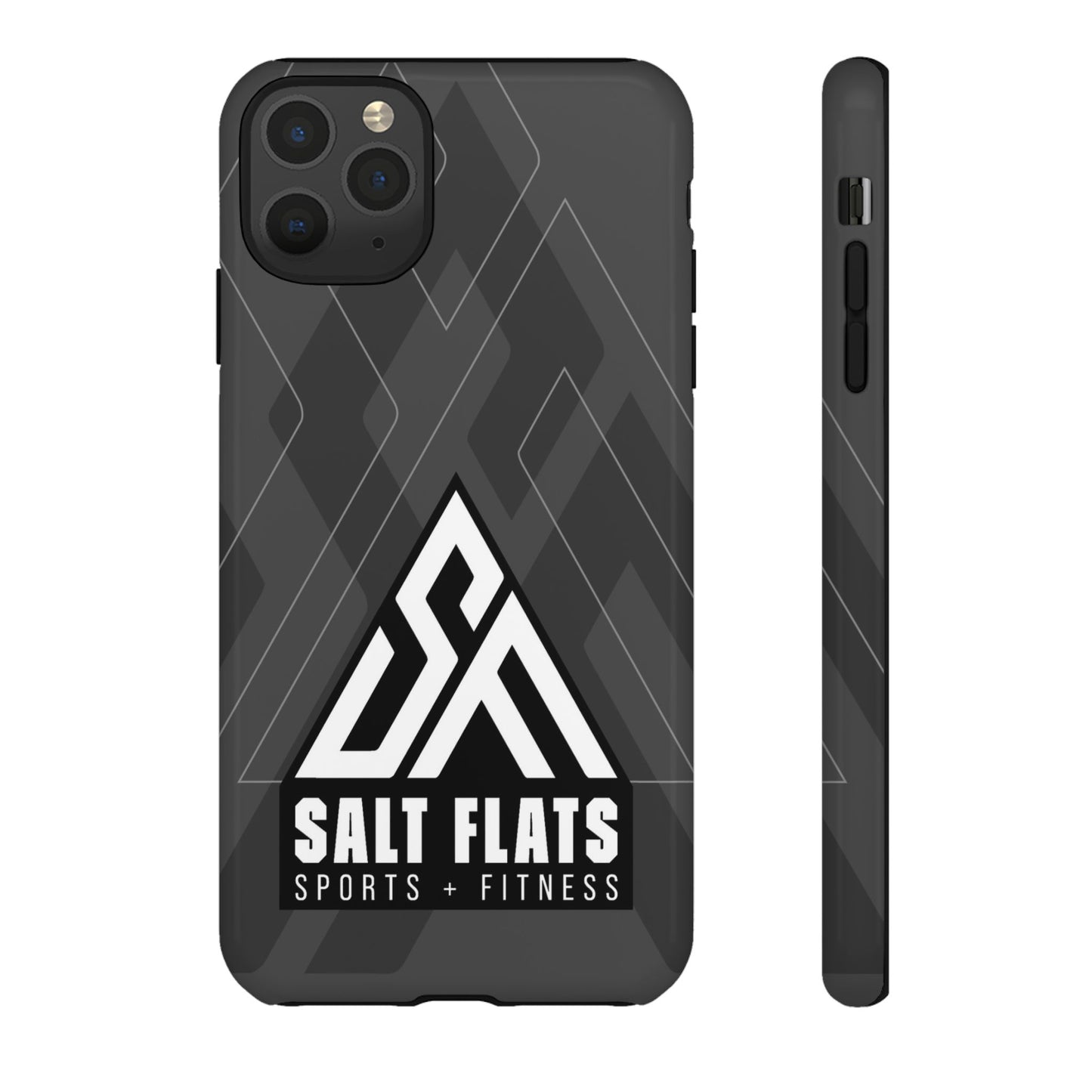 Salt Flats Charcoal Tough Phone Case