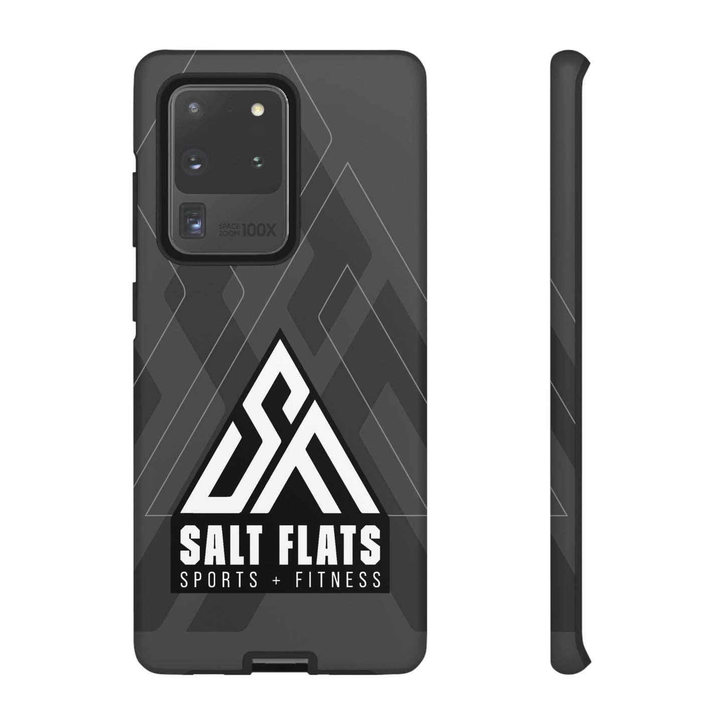 Salt Flats Charcoal Tough Phone Case