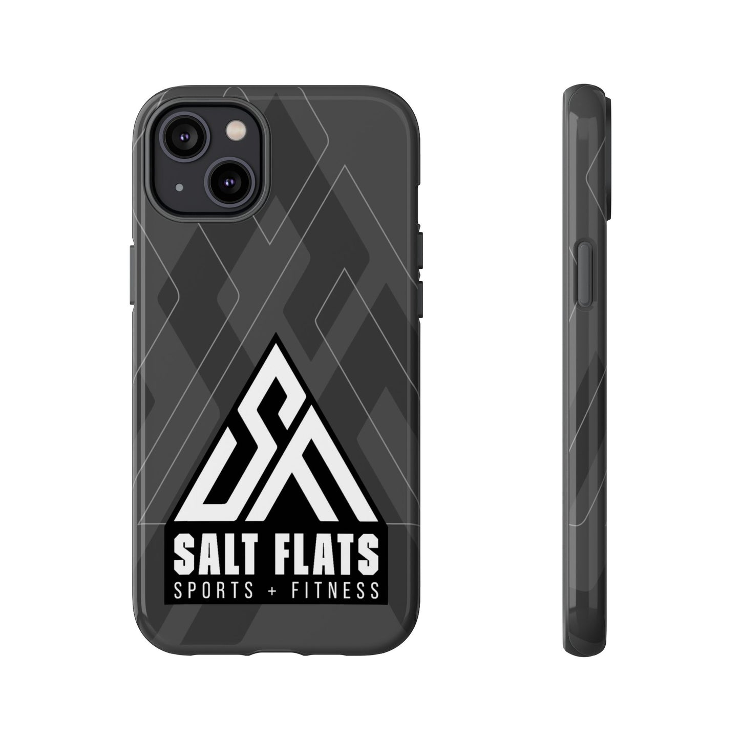 Salt Flats Charcoal Tough Phone Case