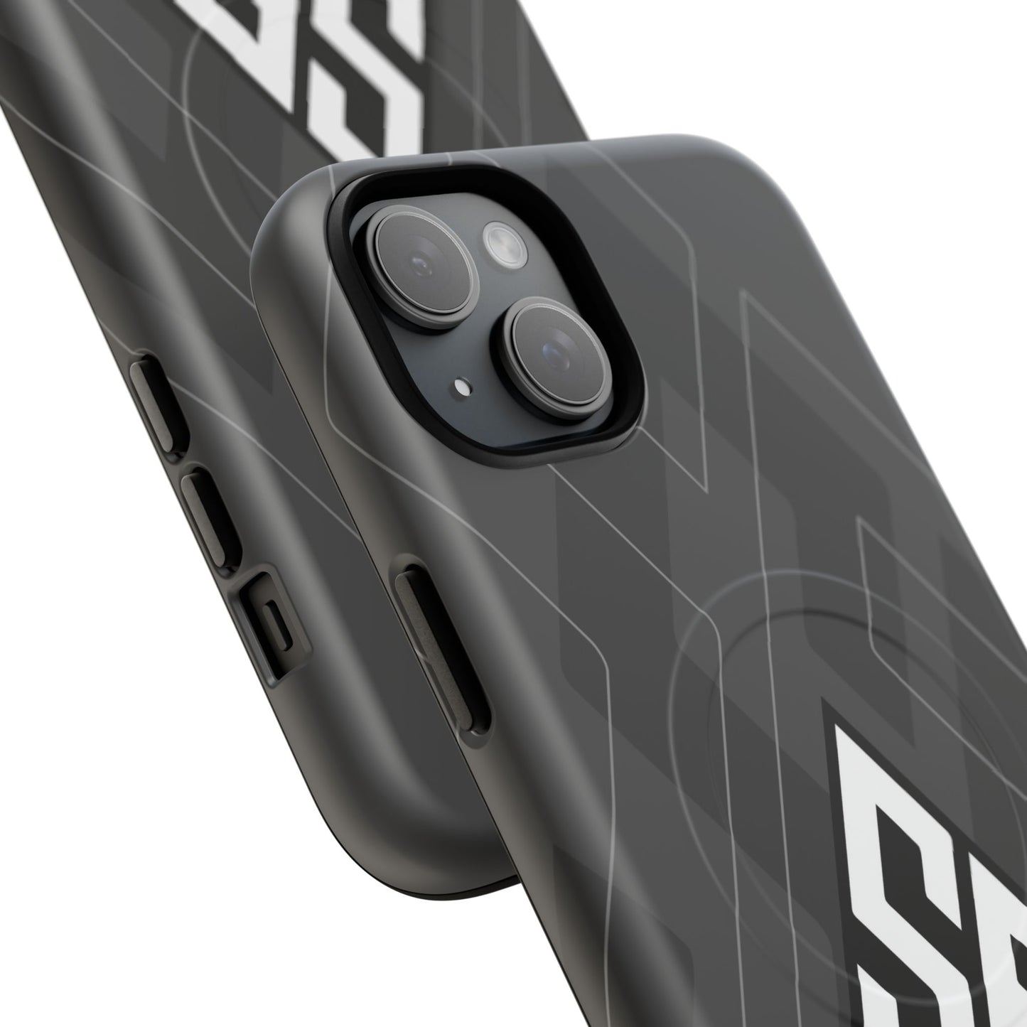 Salt Flats Charcoal Tough Magnetic Phone Case