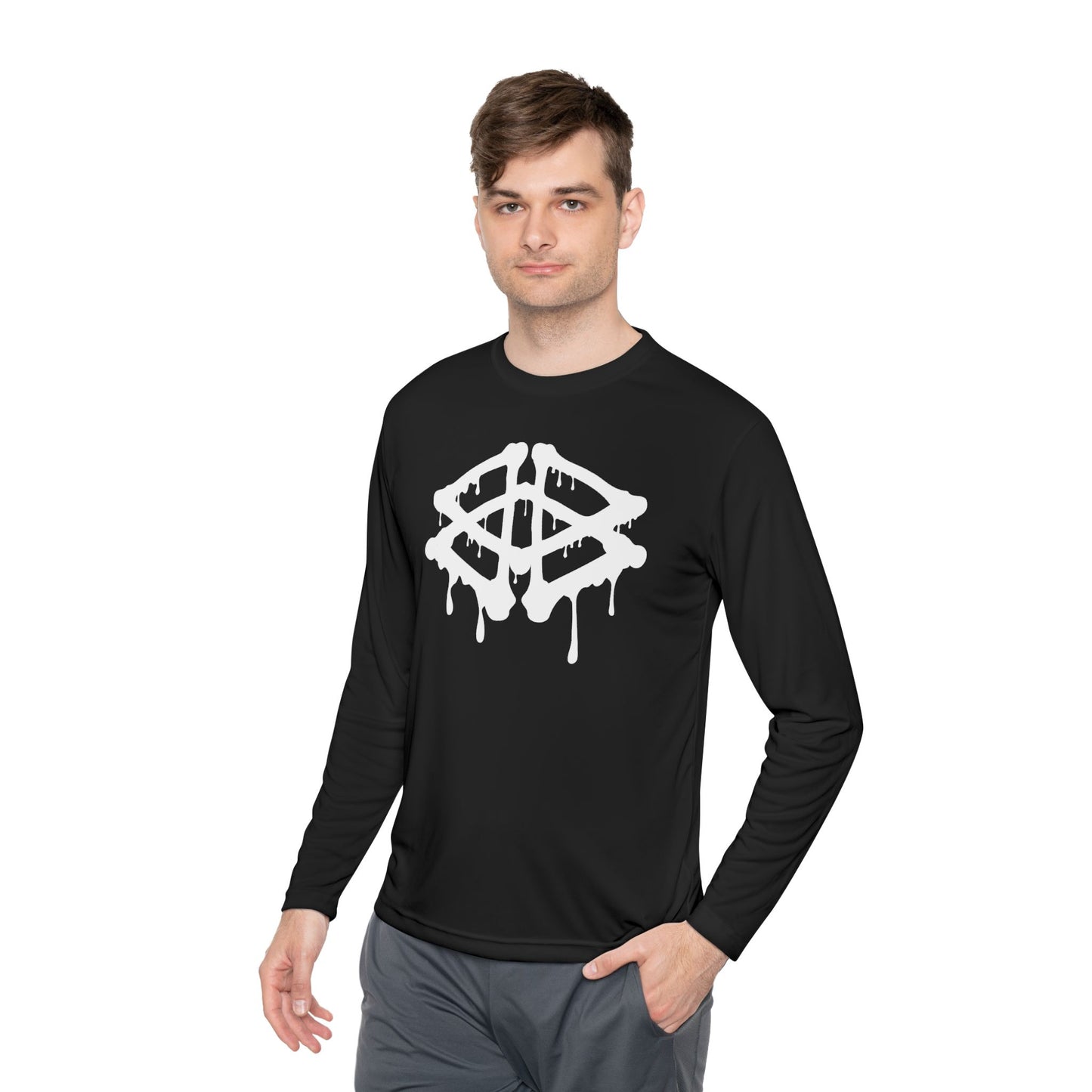 Boneyard Barbering Sport-Tek LS Drip Tee