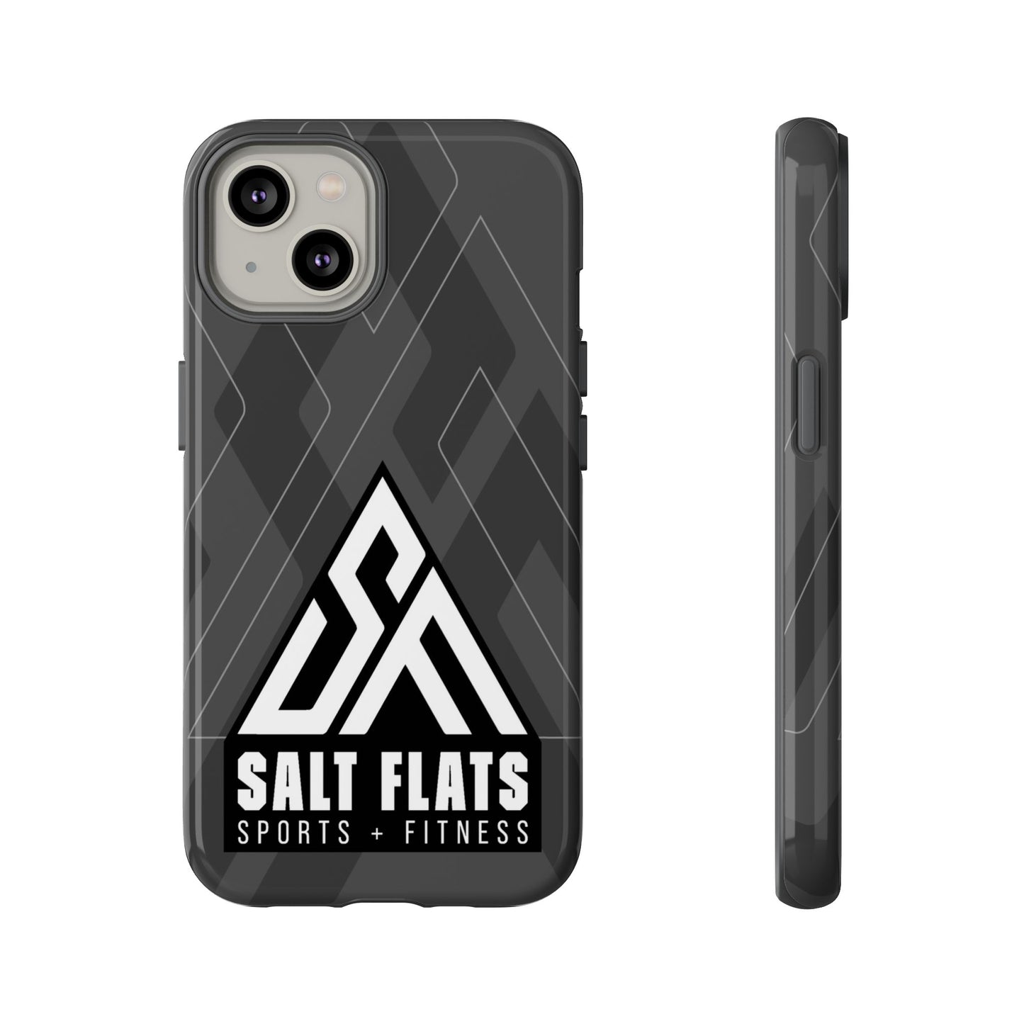 Salt Flats Charcoal Tough Phone Case