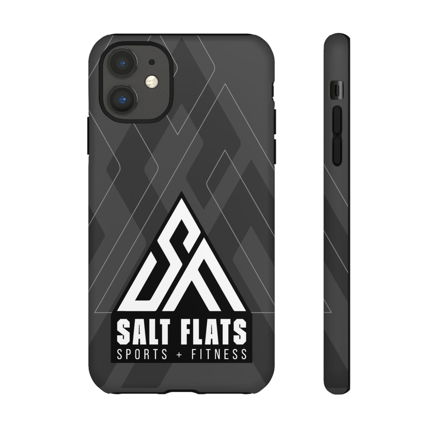 Salt Flats Charcoal Tough Phone Case