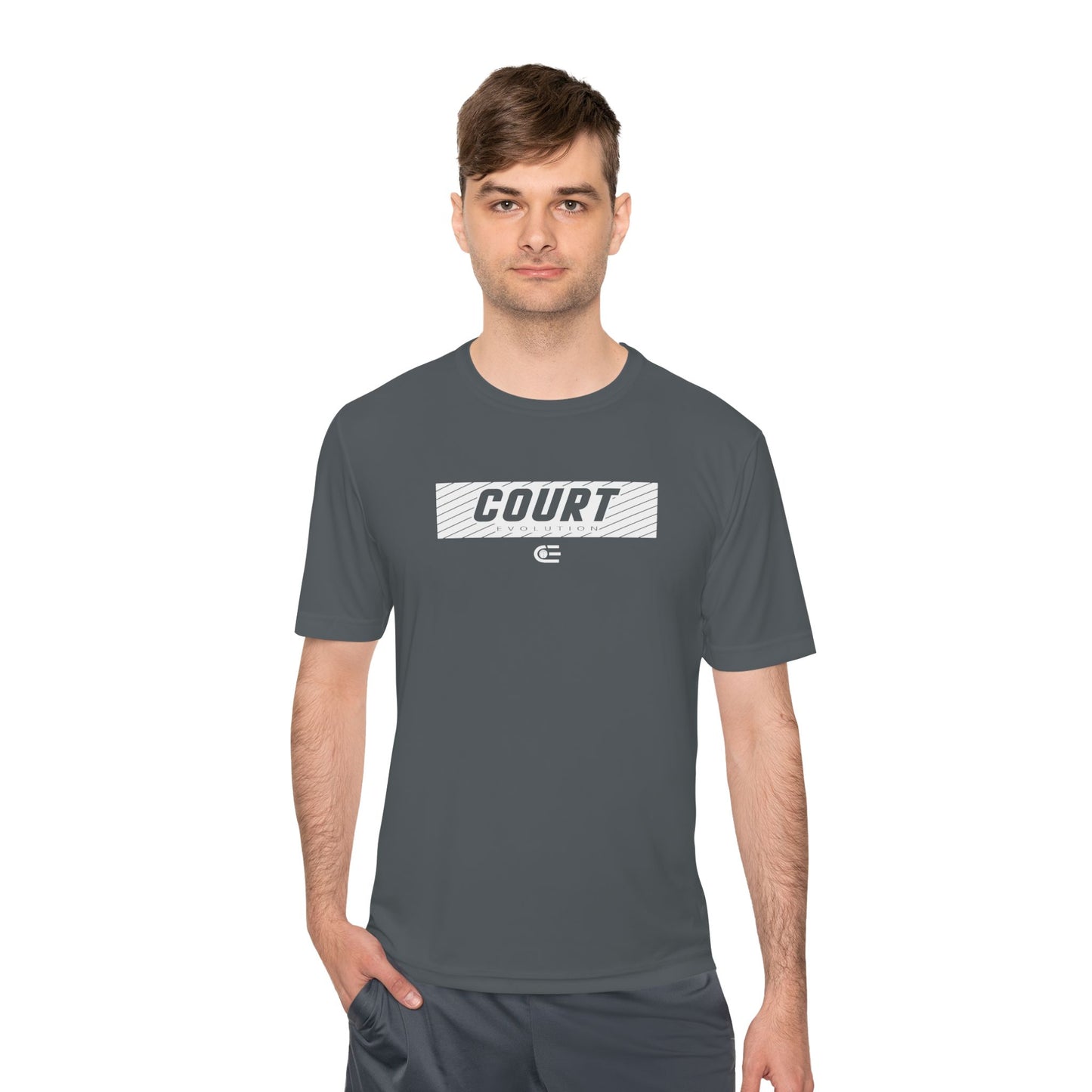 Court Evolution Sideline Moisture Wicking Tee