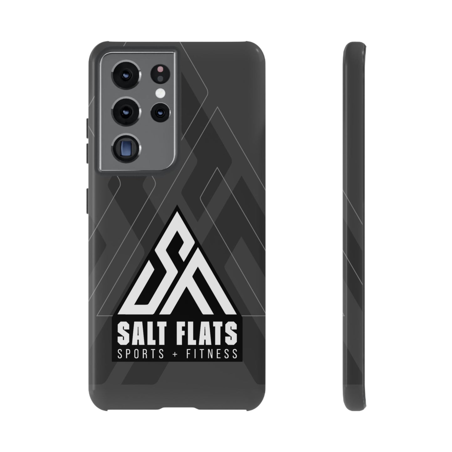 Salt Flats Charcoal Tough Phone Case