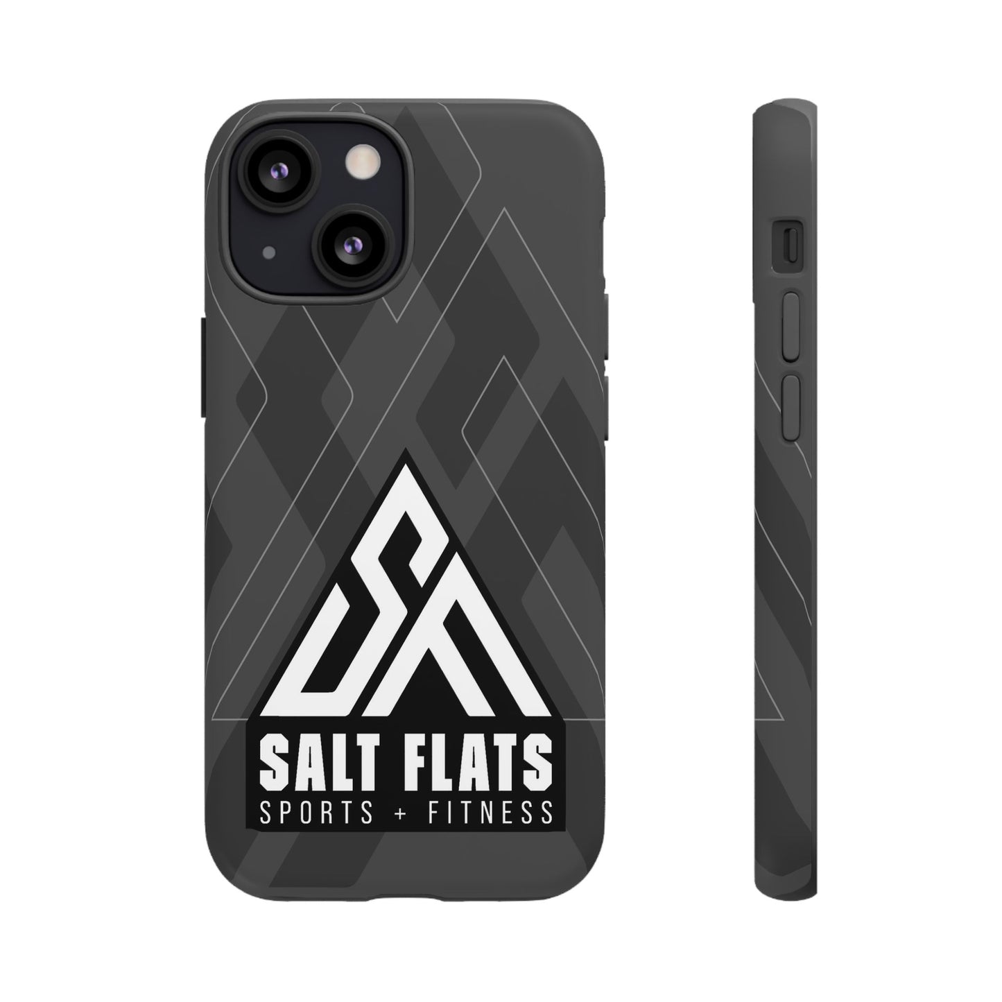 Salt Flats Charcoal Tough Phone Case