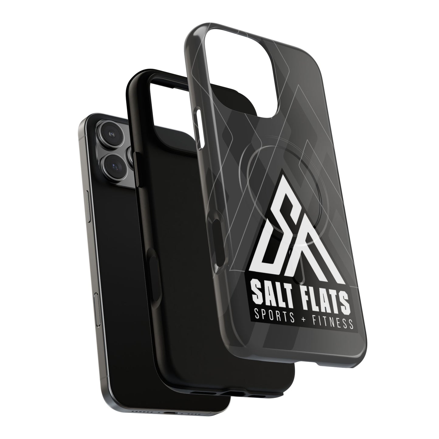 Salt Flats Charcoal Tough Magnetic Phone Case