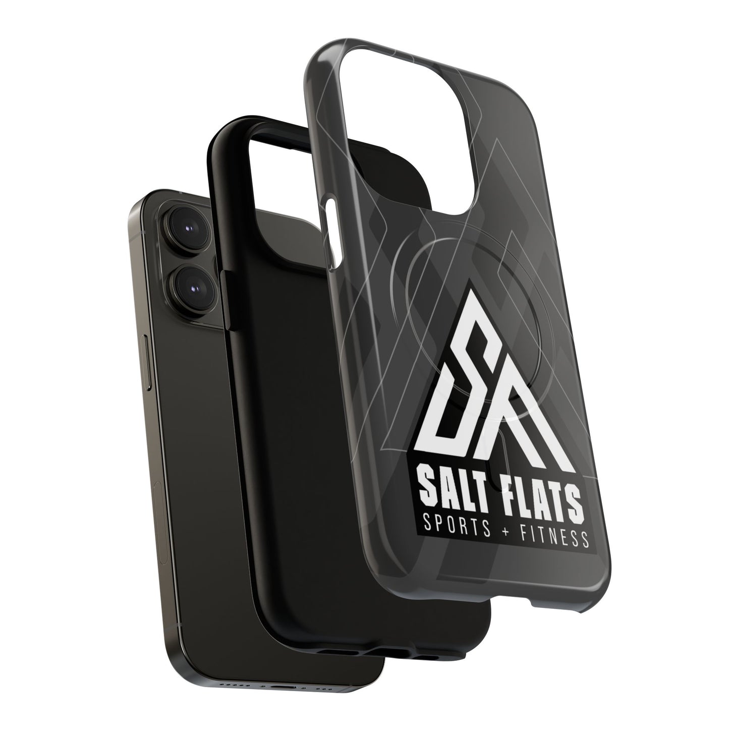 Salt Flats Charcoal Tough Magnetic Phone Case