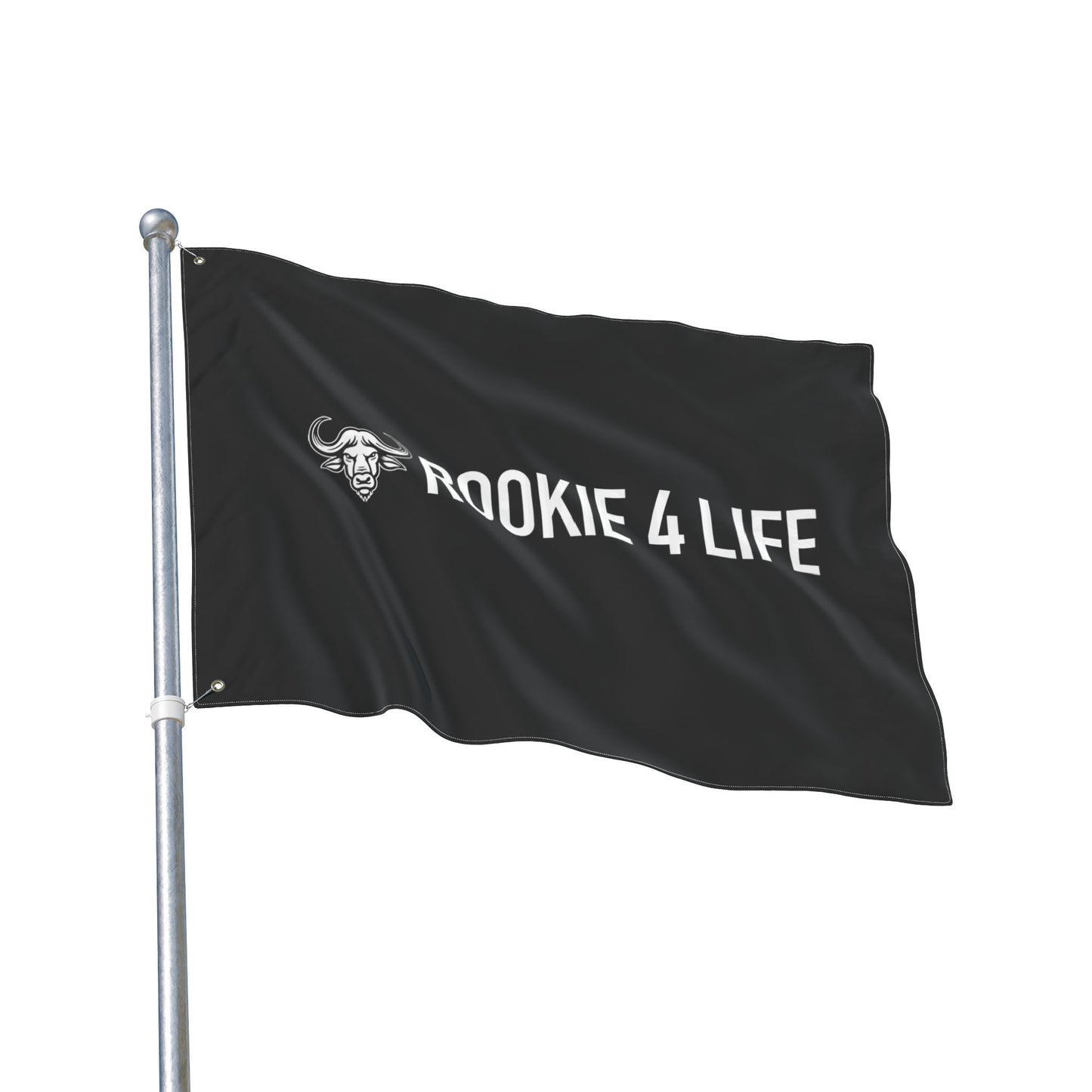 Rookie 4 Life Double Sided Flag
