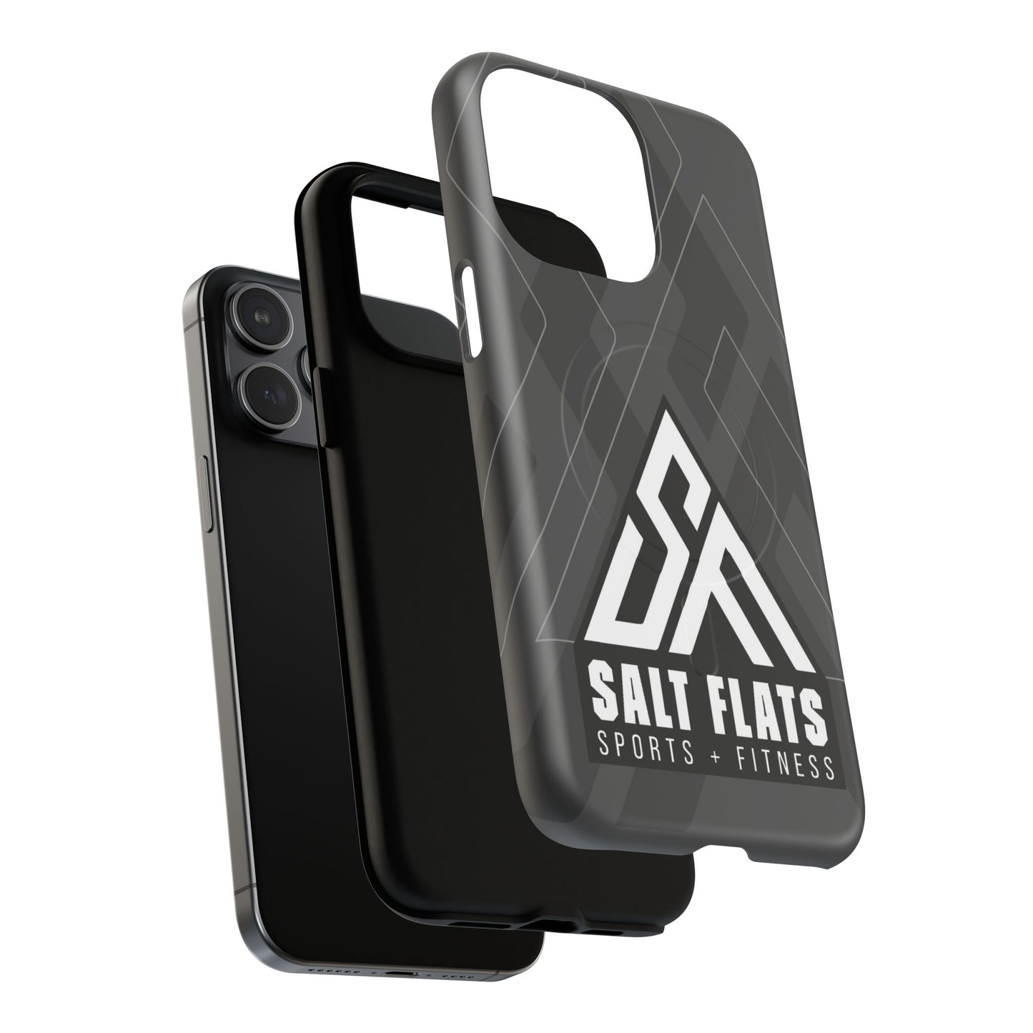 Salt Flats Charcoal Tough Magnetic Phone Case