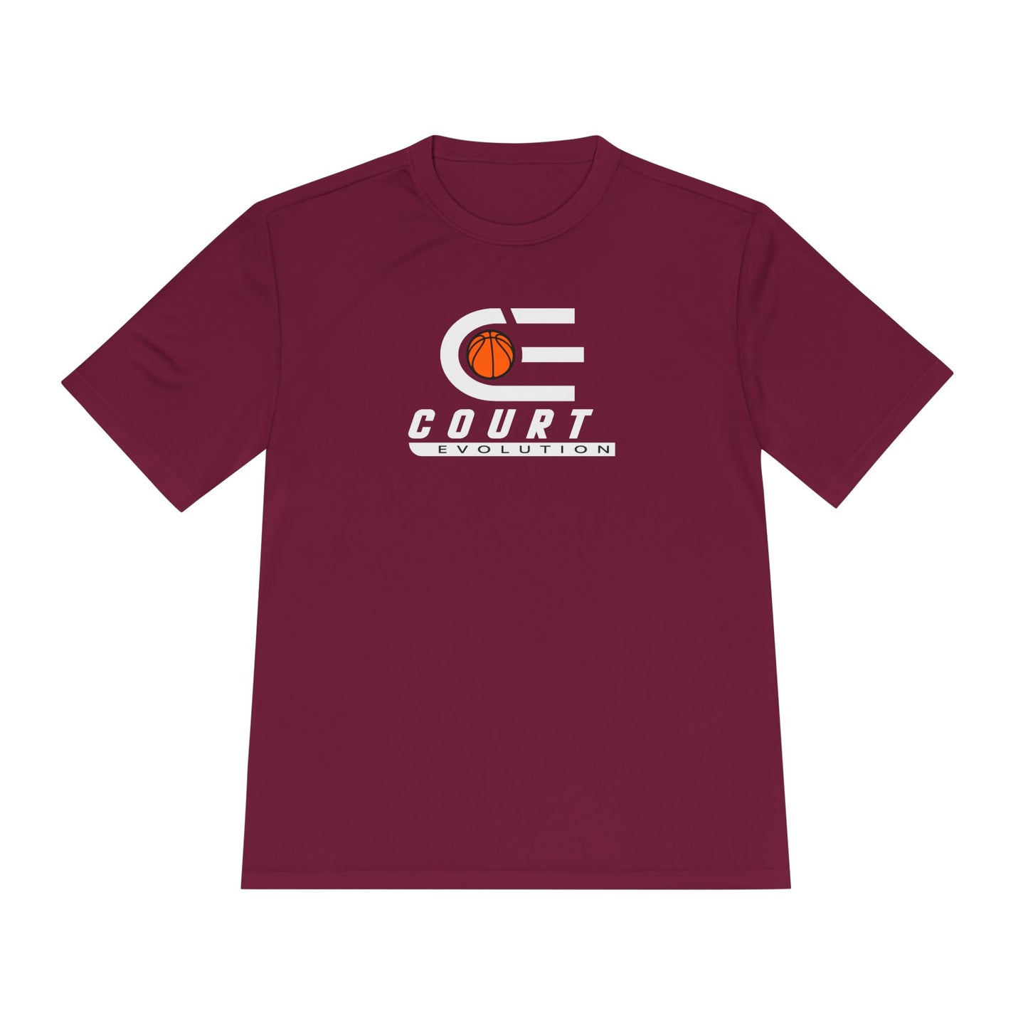 Court Evolution Logo Moisture Wicking Tee