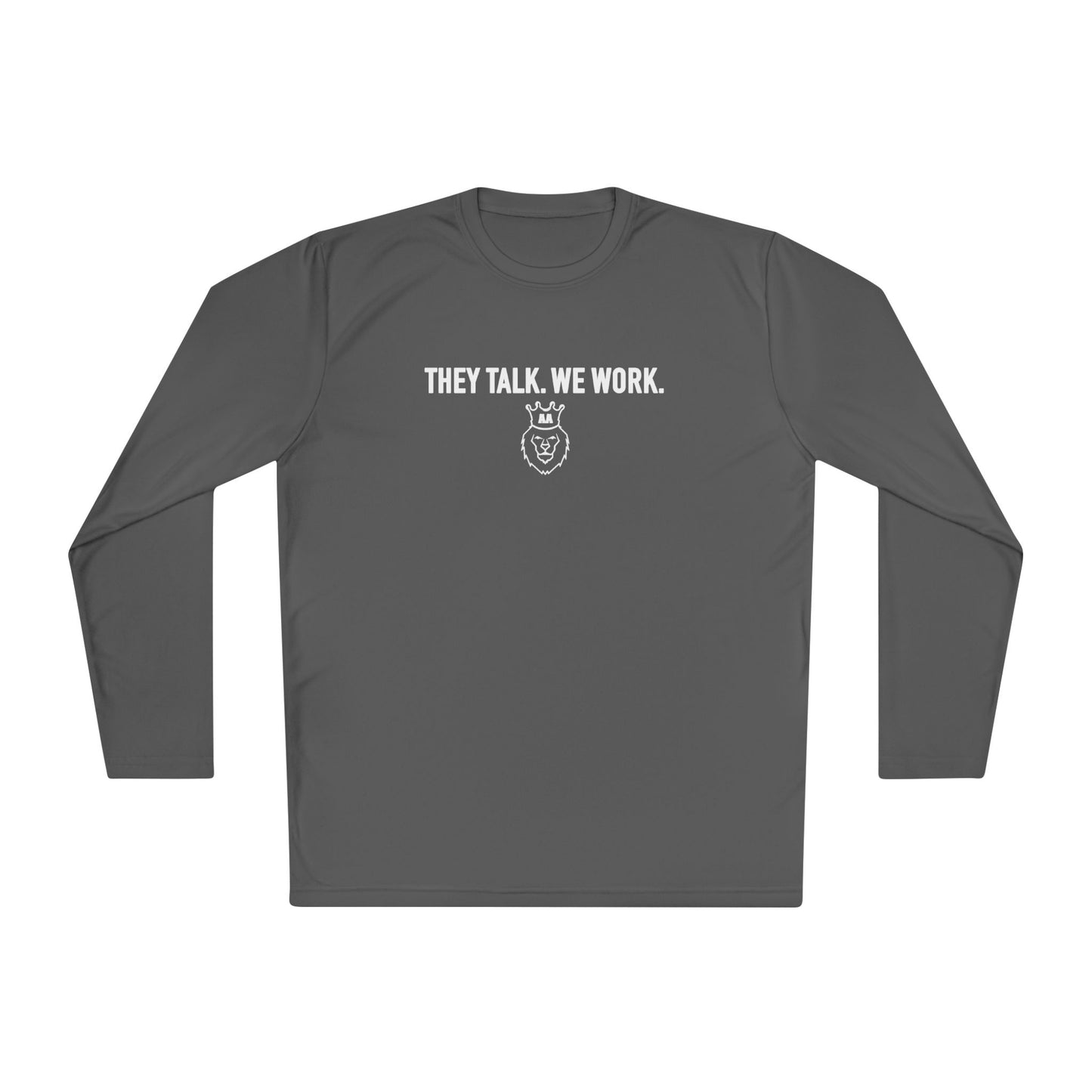 AA They Talk. We Work. Sport-Tek Long Sleeve