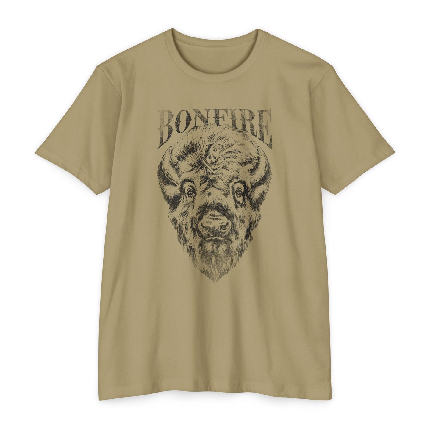 Bonfire Bison Tee