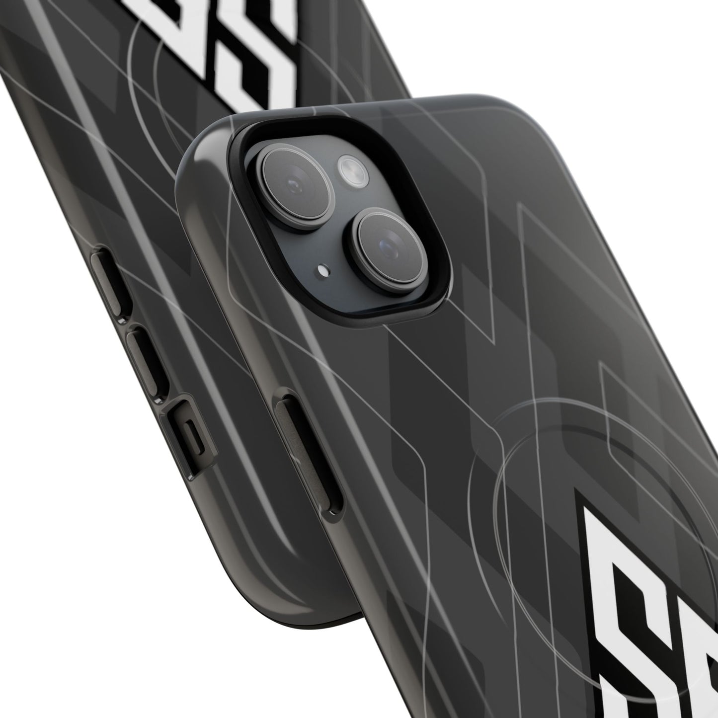 Salt Flats Charcoal Tough Magnetic Phone Case