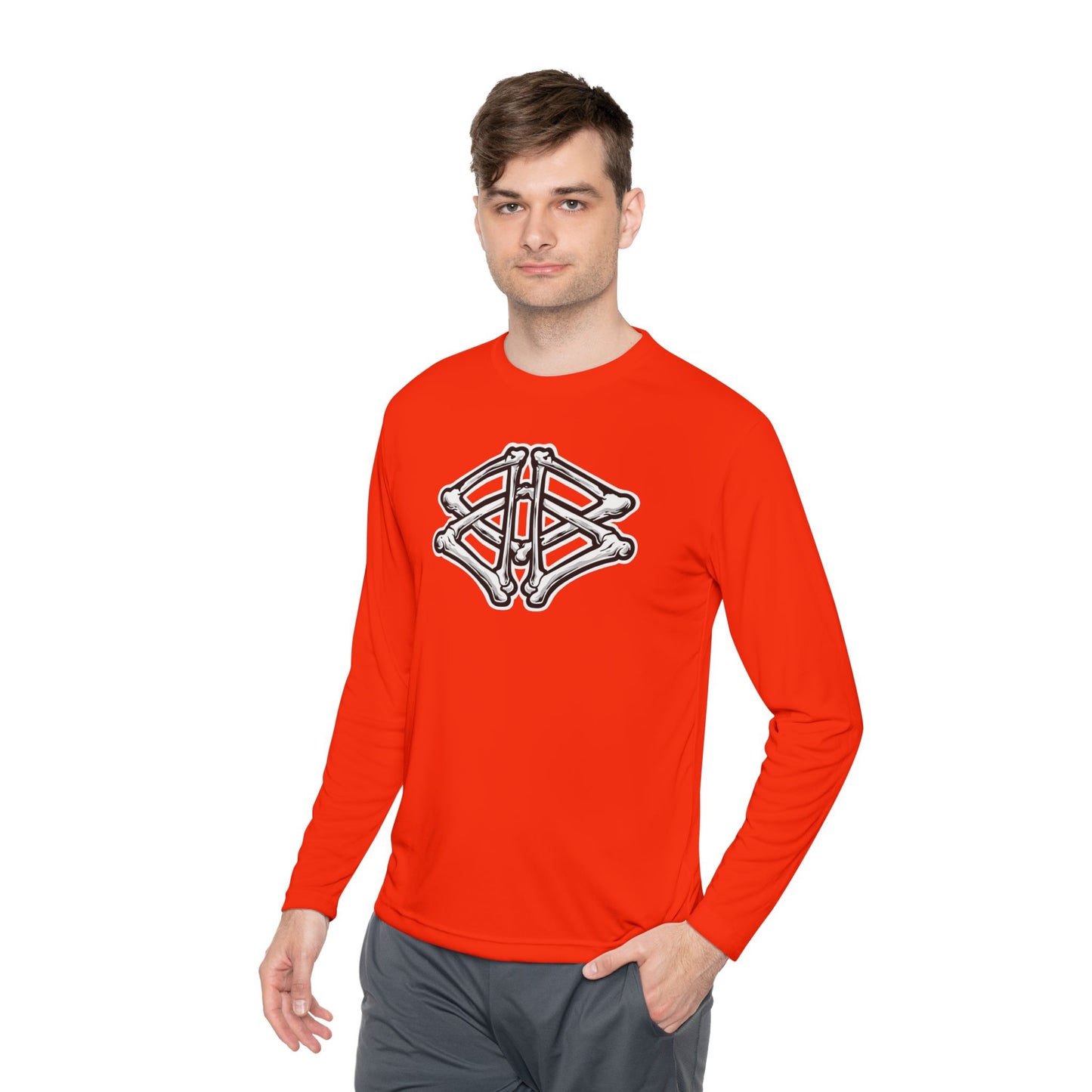 Boneyard Barbering Sport-Tek LS Bones Tee