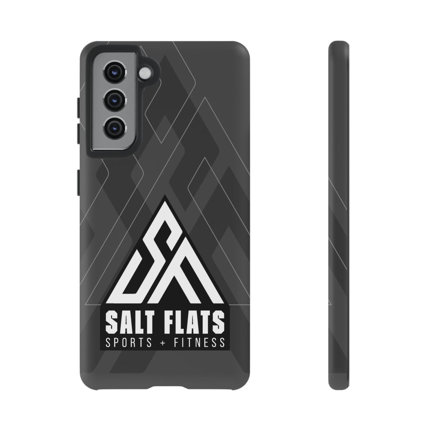 Salt Flats Charcoal Tough Phone Case