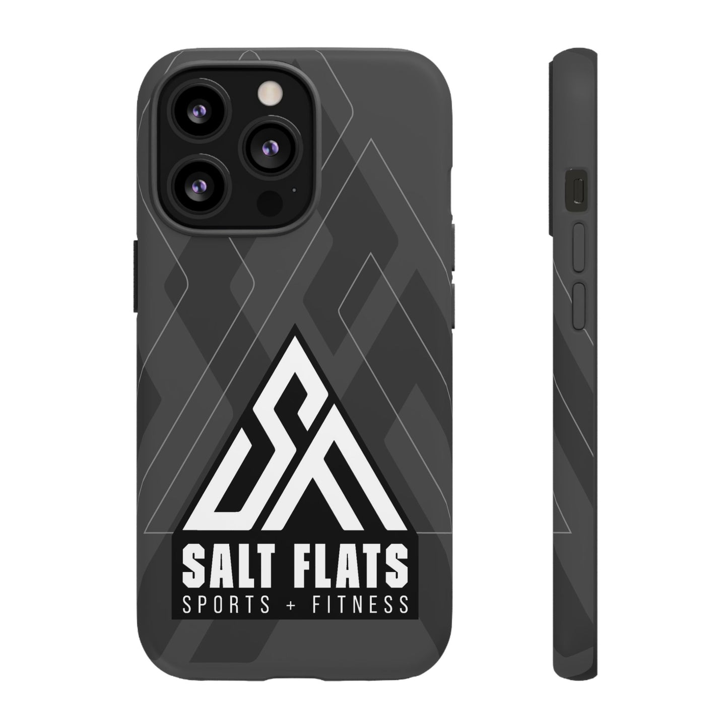 Salt Flats Charcoal Tough Phone Case