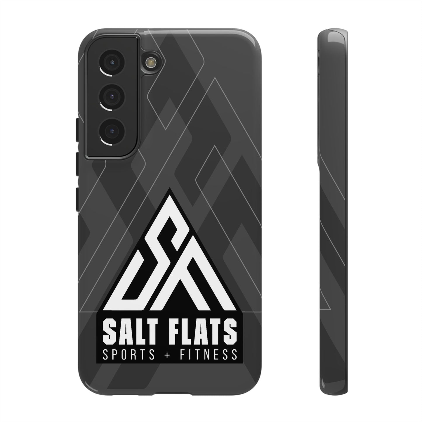 Salt Flats Charcoal Tough Phone Case