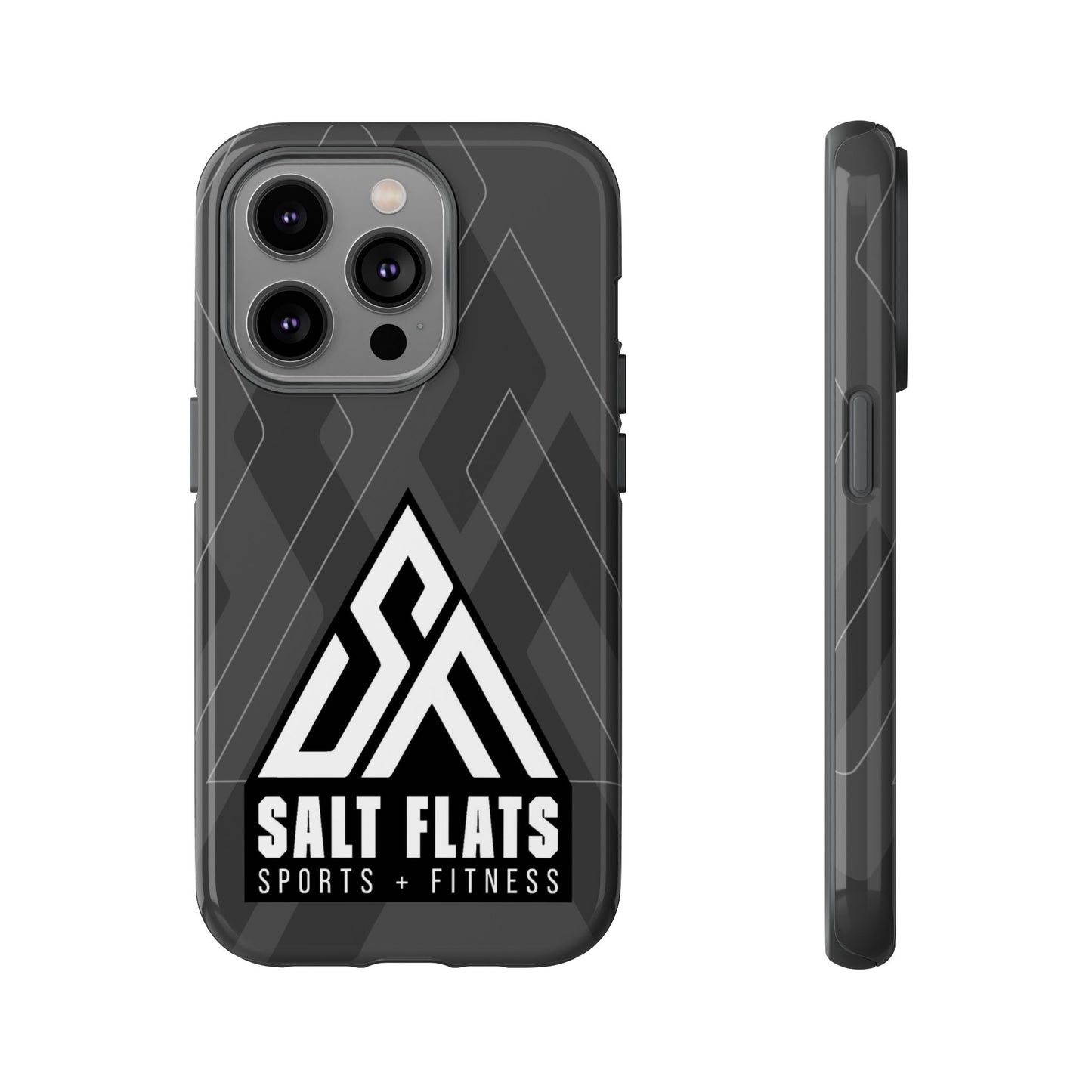Salt Flats Charcoal Tough Phone Case