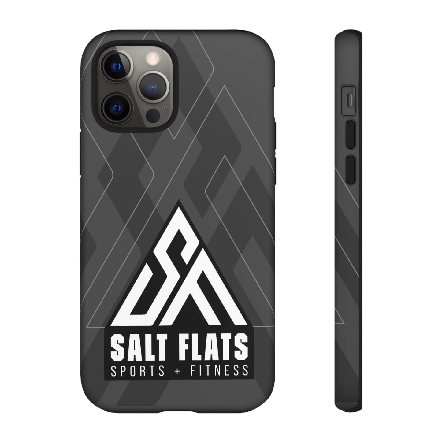 Salt Flats Charcoal Tough Phone Case