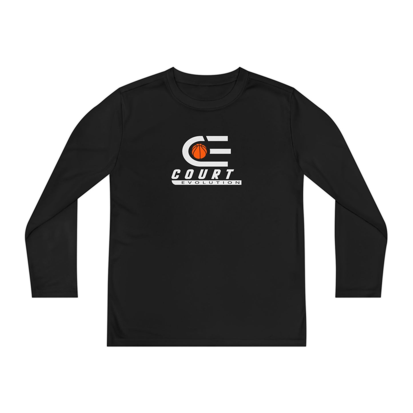 Court Evolution Youth LS Logo Tee