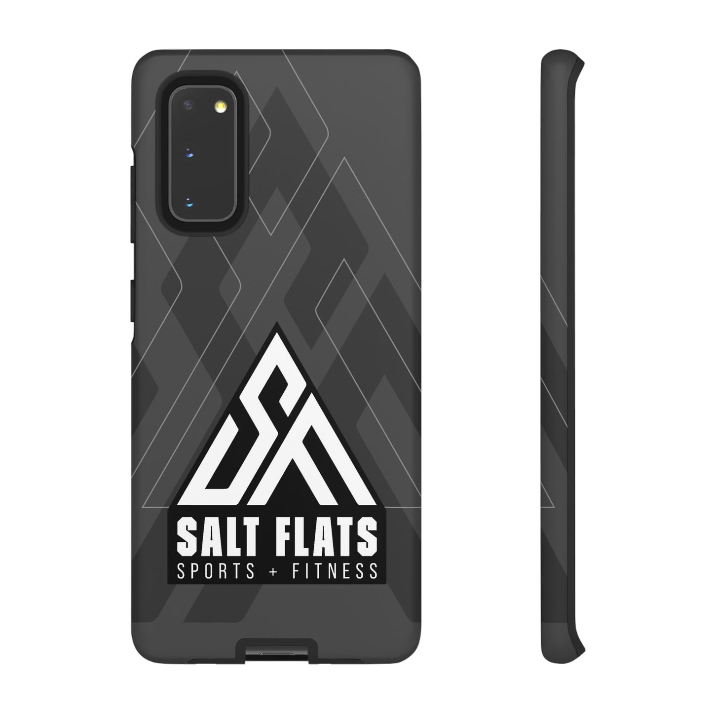 Salt Flats Charcoal Tough Phone Case