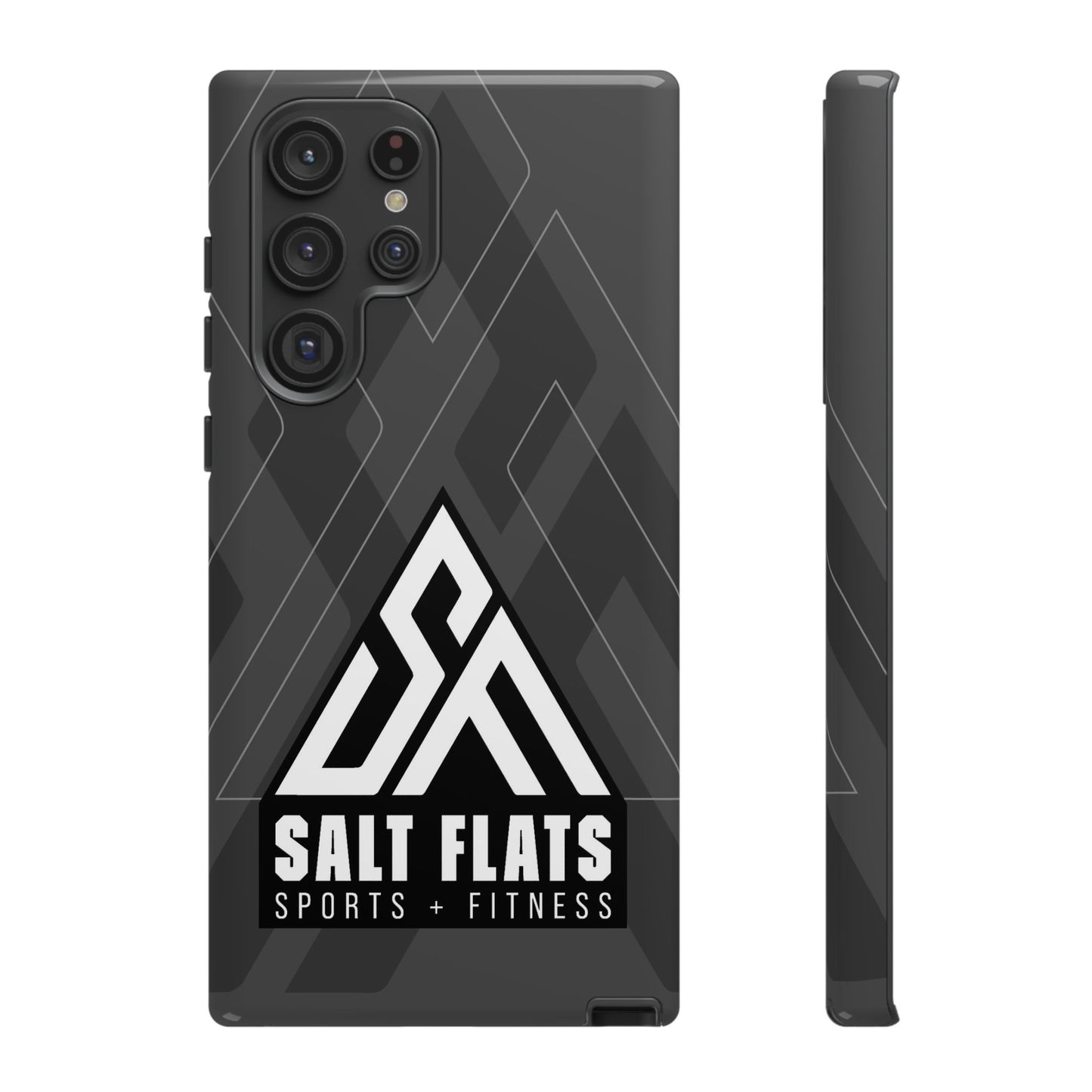 Salt Flats Charcoal Tough Phone Case