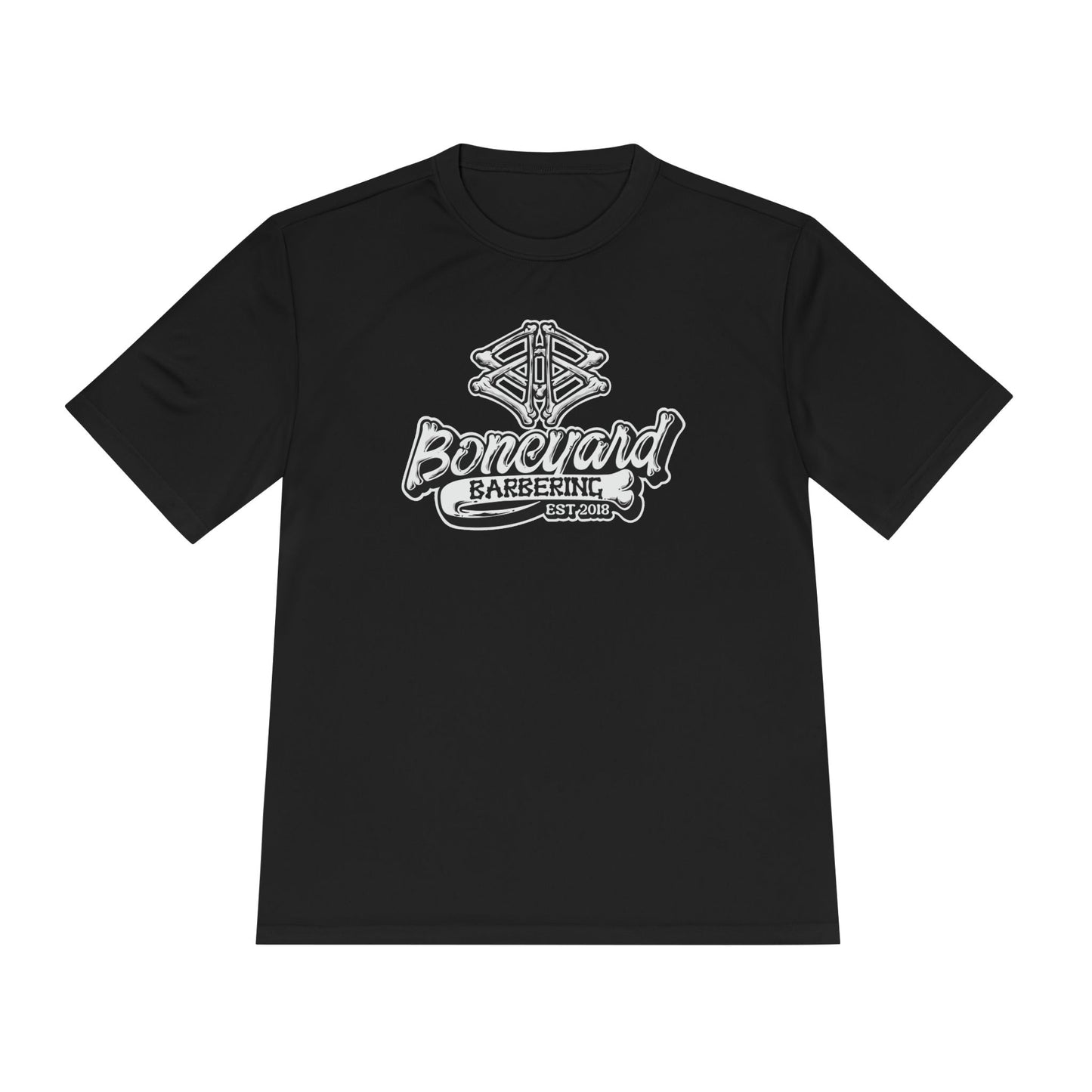 Boneyard Barbering Sport-Tek Logo Tee