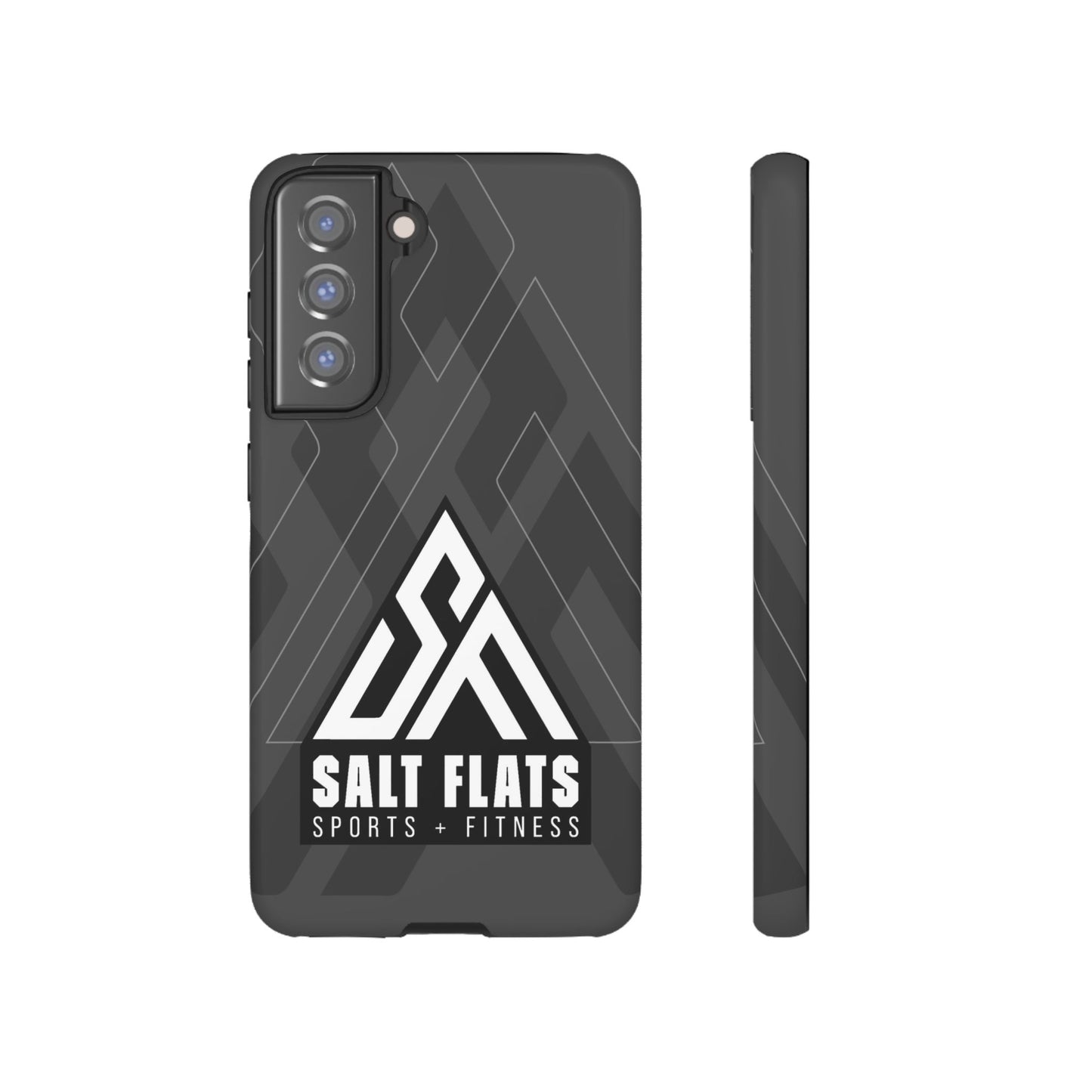Salt Flats Charcoal Tough Phone Case
