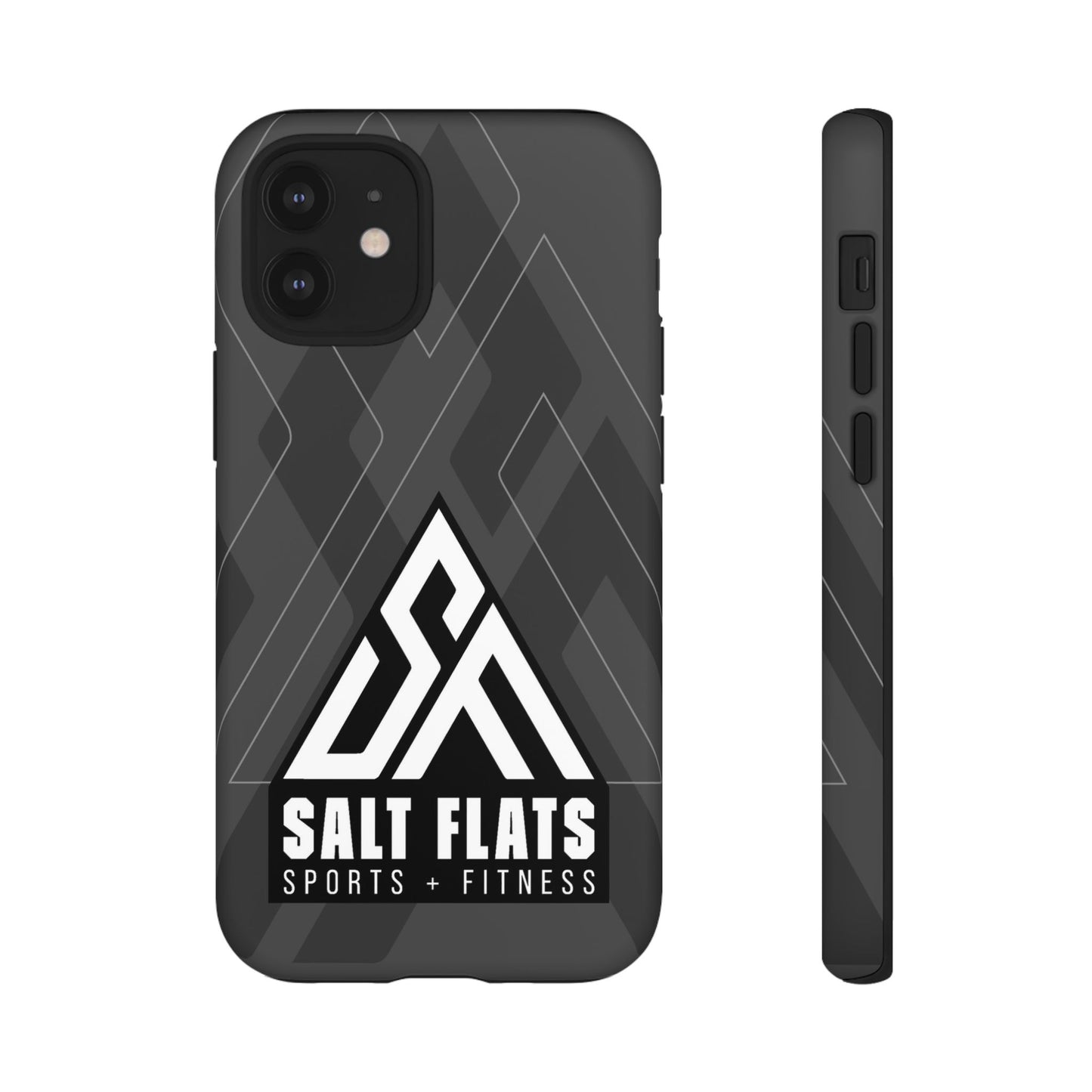 Salt Flats Charcoal Tough Phone Case