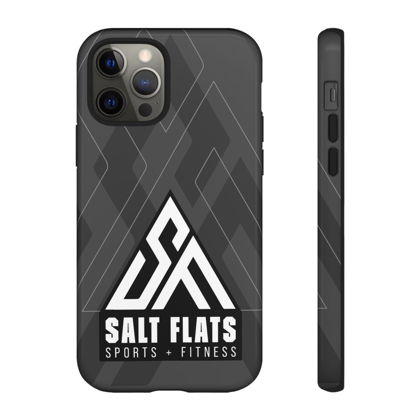 Salt Flats Charcoal Tough Phone Case