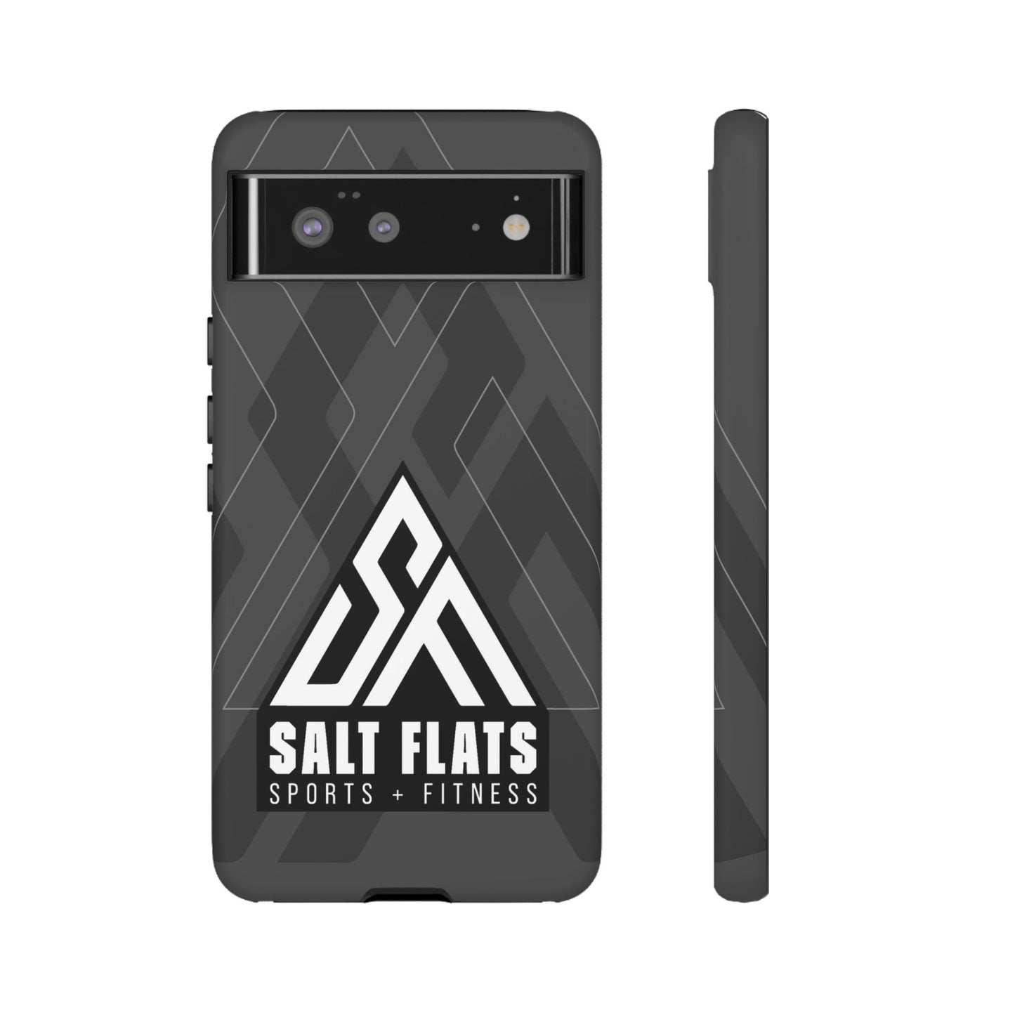 Salt Flats Charcoal Tough Phone Case