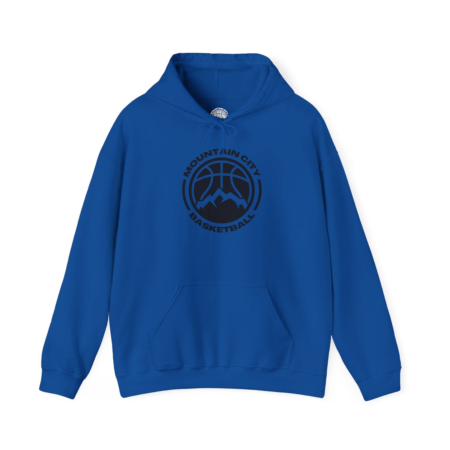 MTN City (Black) Heavy Blend™ Hooded Sweatshirt