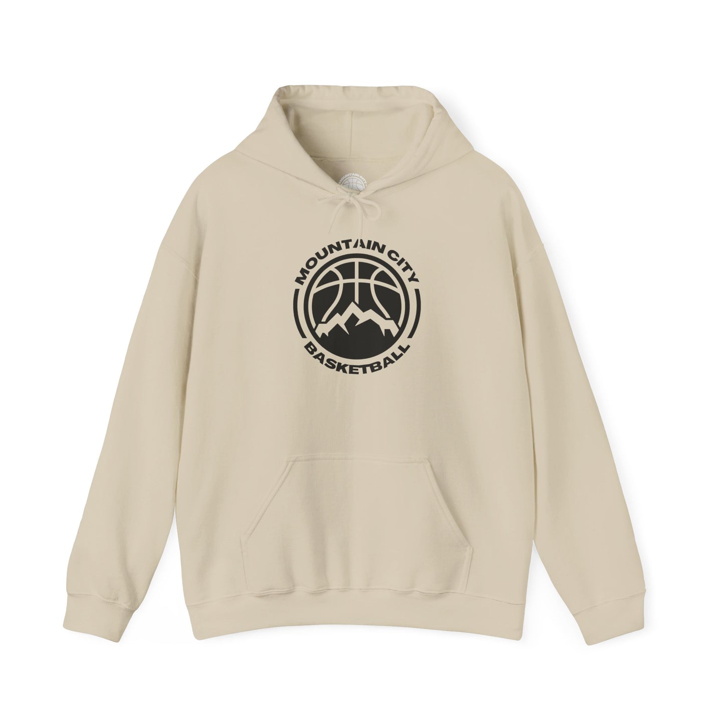 MTN City (Black) Heavy Blend™ Hooded Sweatshirt