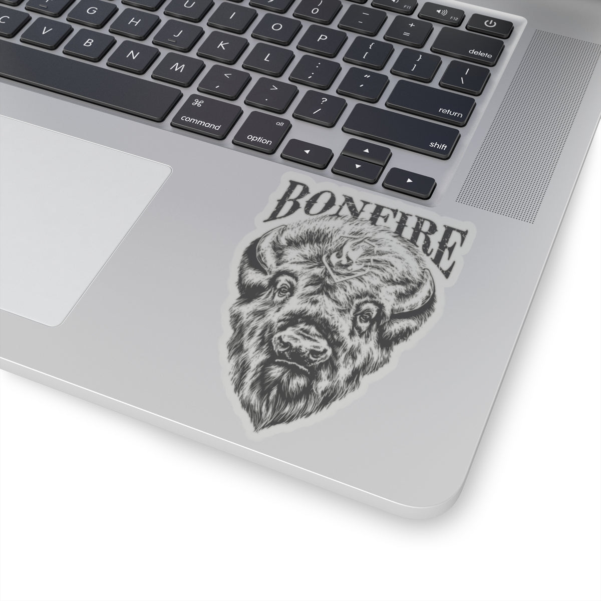 Bonfire Bison Sticker