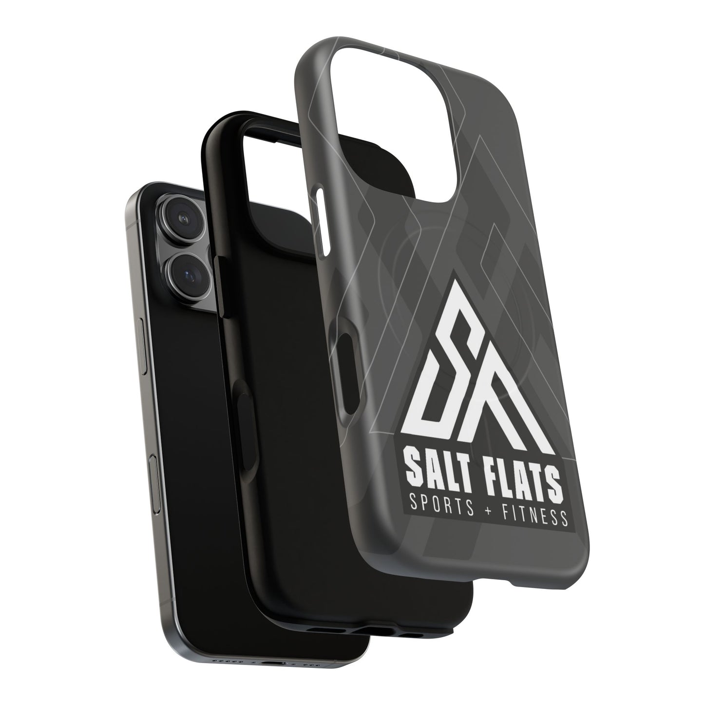 Salt Flats Charcoal Tough Magnetic Phone Case