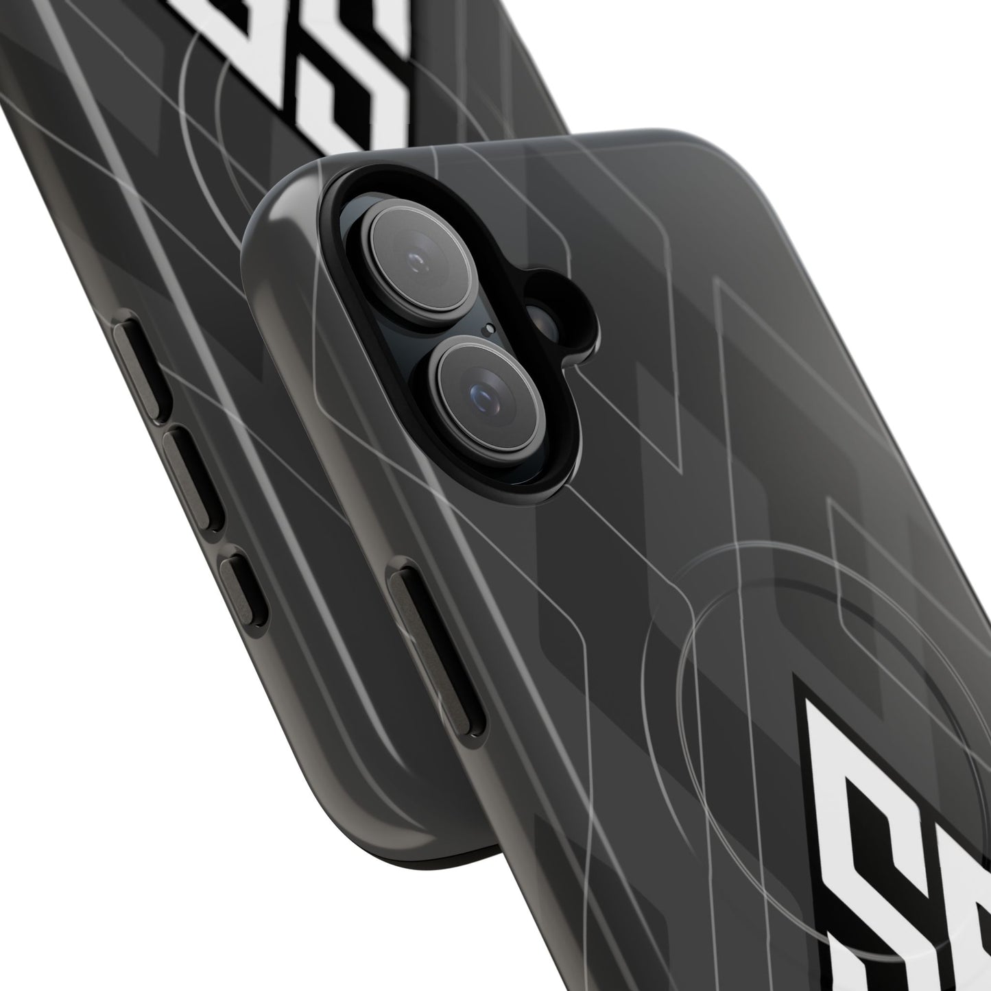 Salt Flats Charcoal Tough Magnetic Phone Case