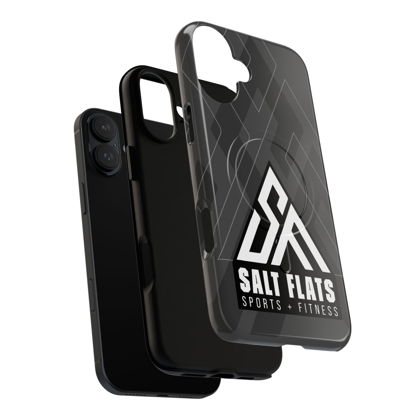Salt Flats Charcoal Tough Magnetic Phone Case