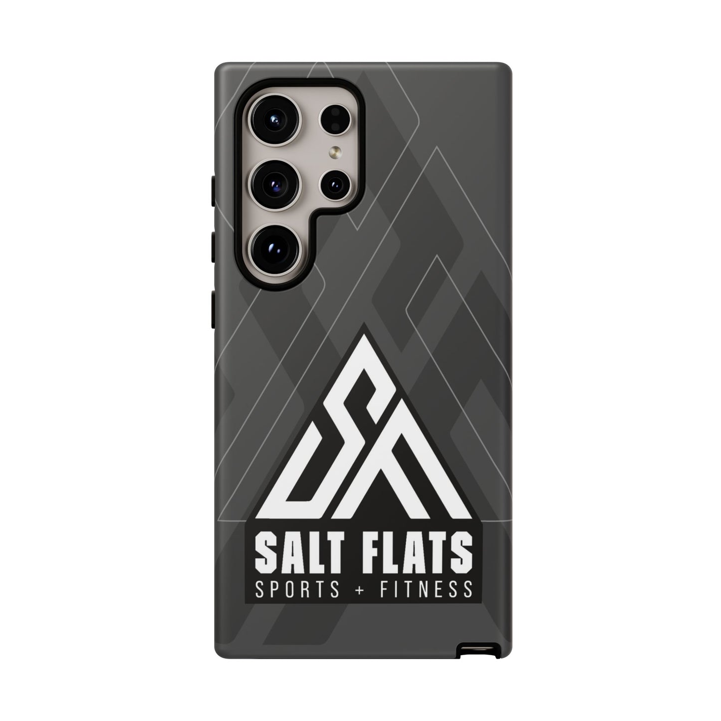 Salt Flats Charcoal Tough Phone Case