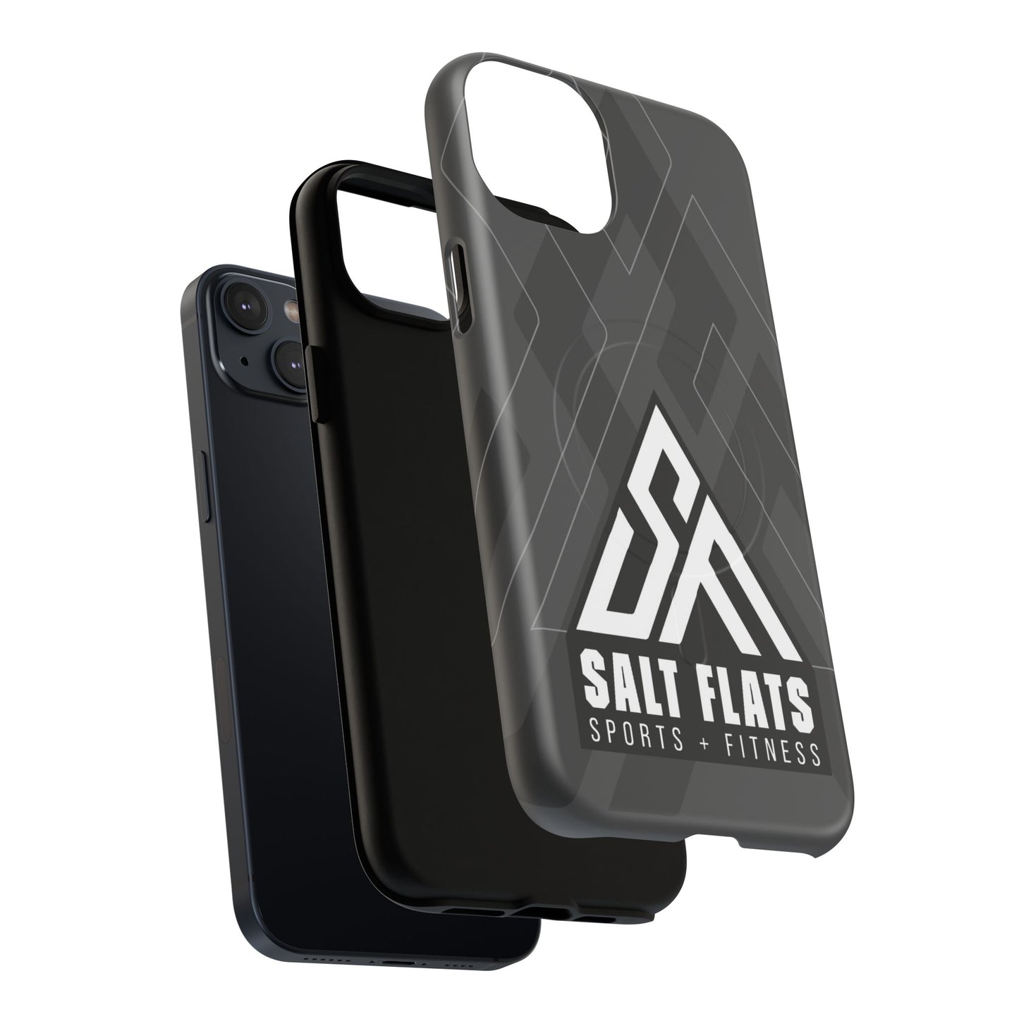 Salt Flats Charcoal Tough Magnetic Phone Case