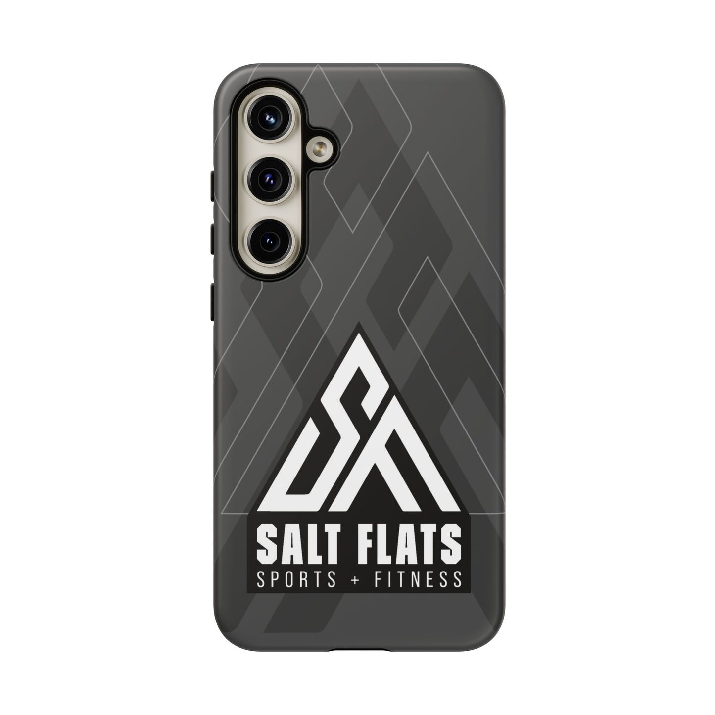 Salt Flats Charcoal Tough Phone Case
