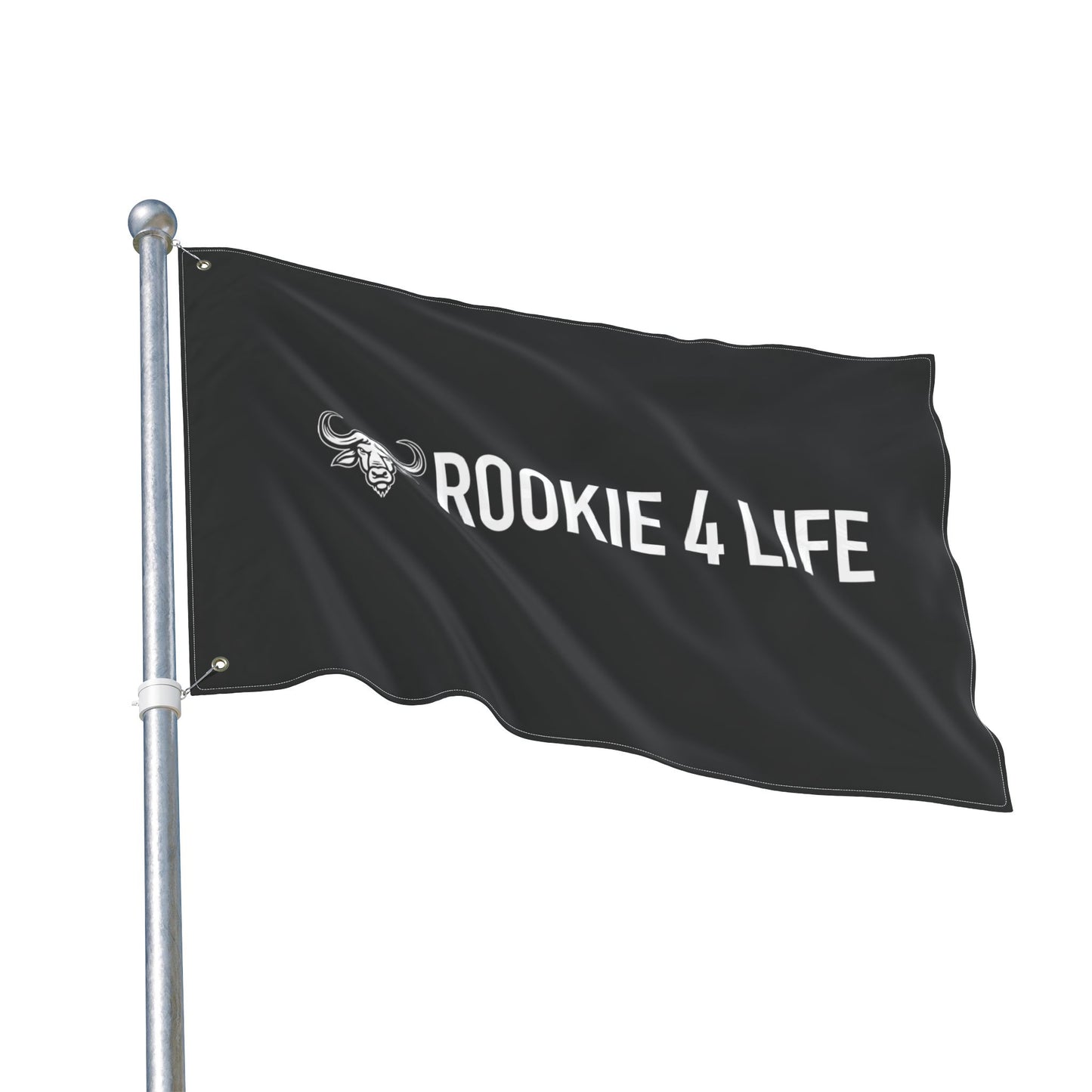 Rookie 4 Life Double Sided Flag