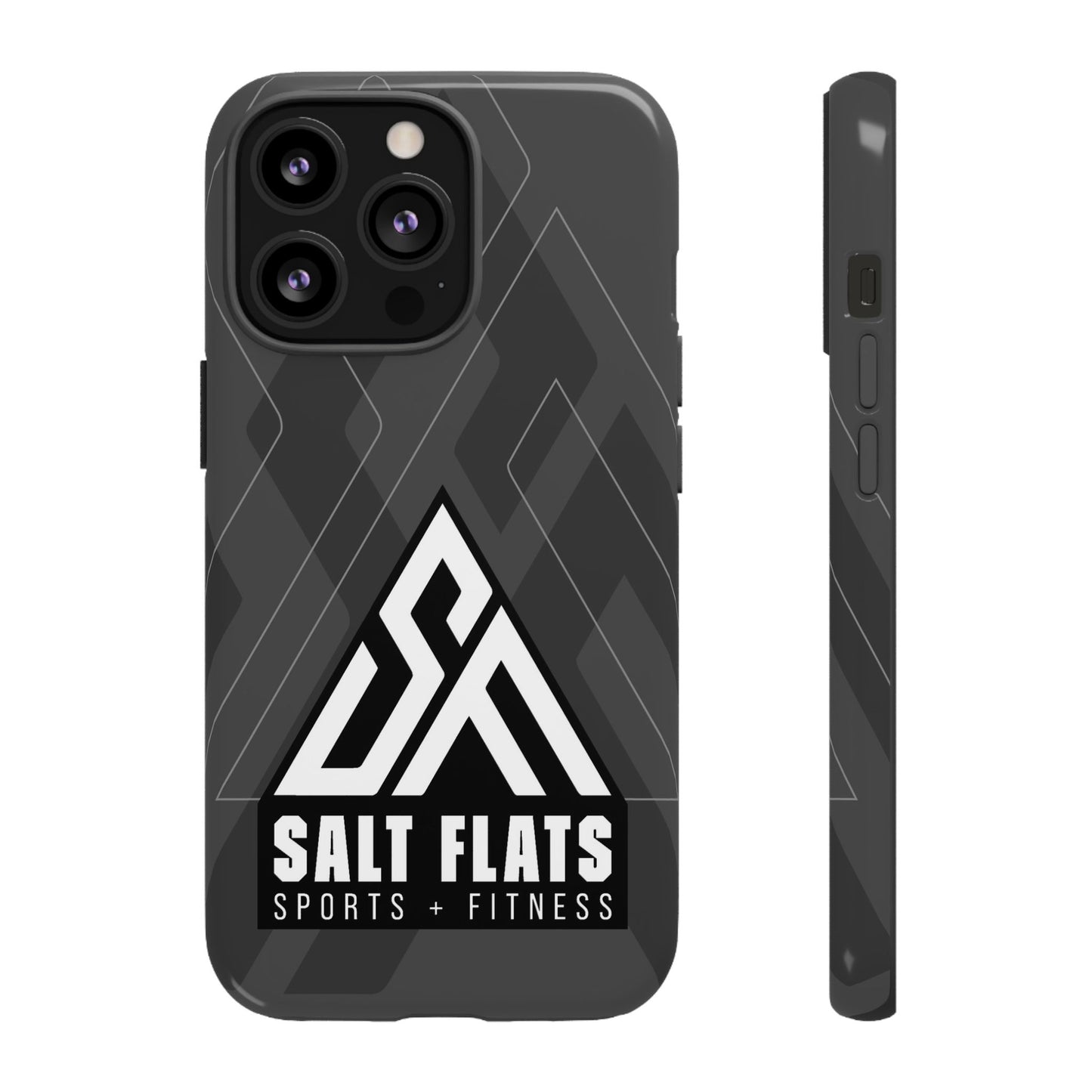 Salt Flats Charcoal Tough Phone Case