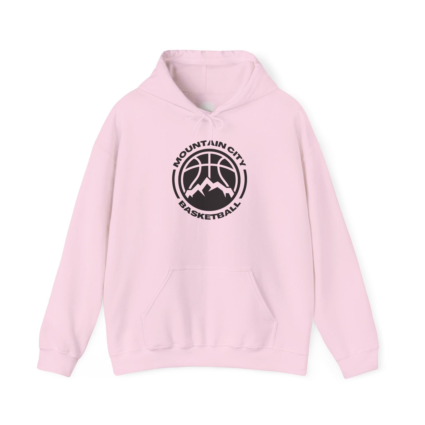MTN City (Black) Heavy Blend™ Hooded Sweatshirt