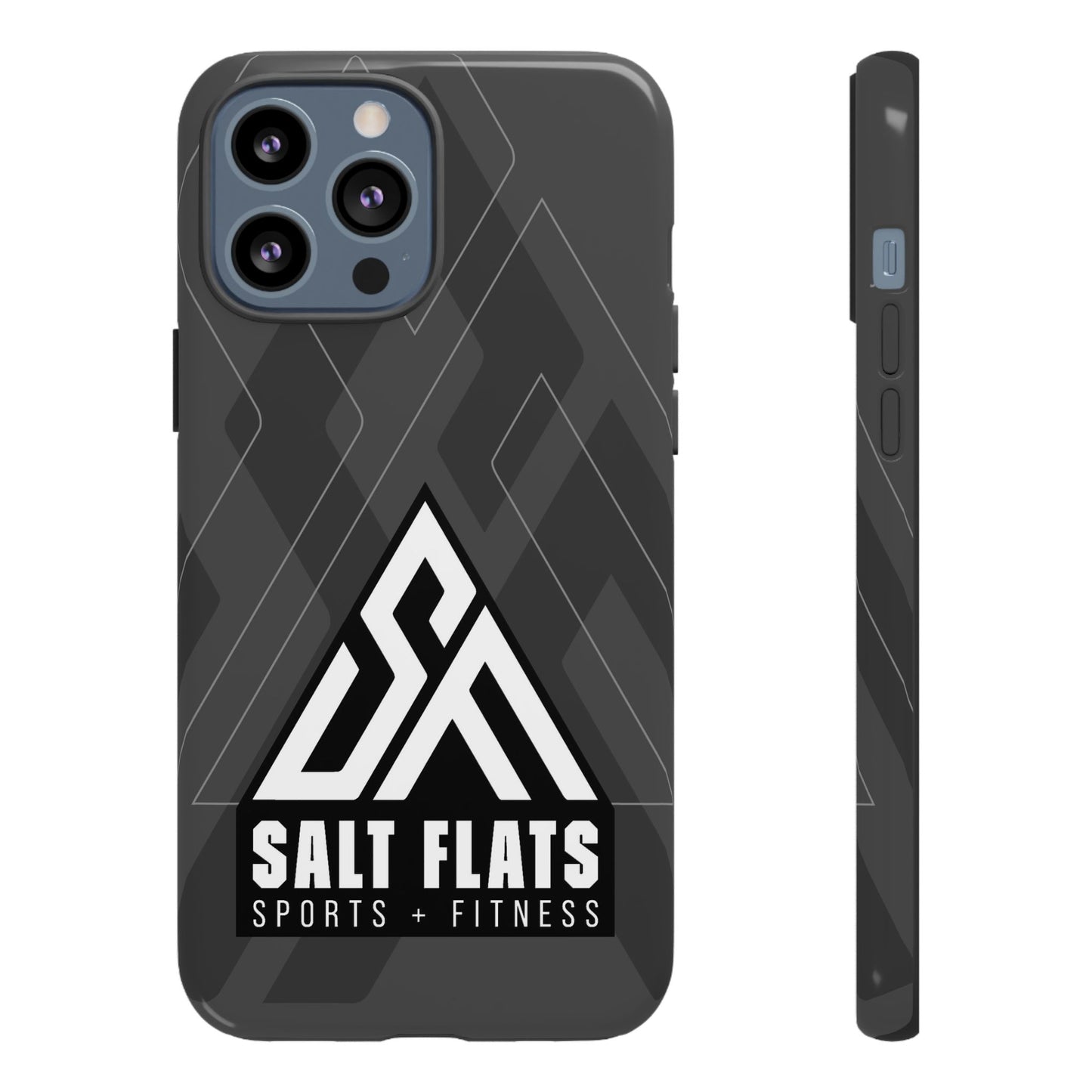 Salt Flats Charcoal Tough Phone Case