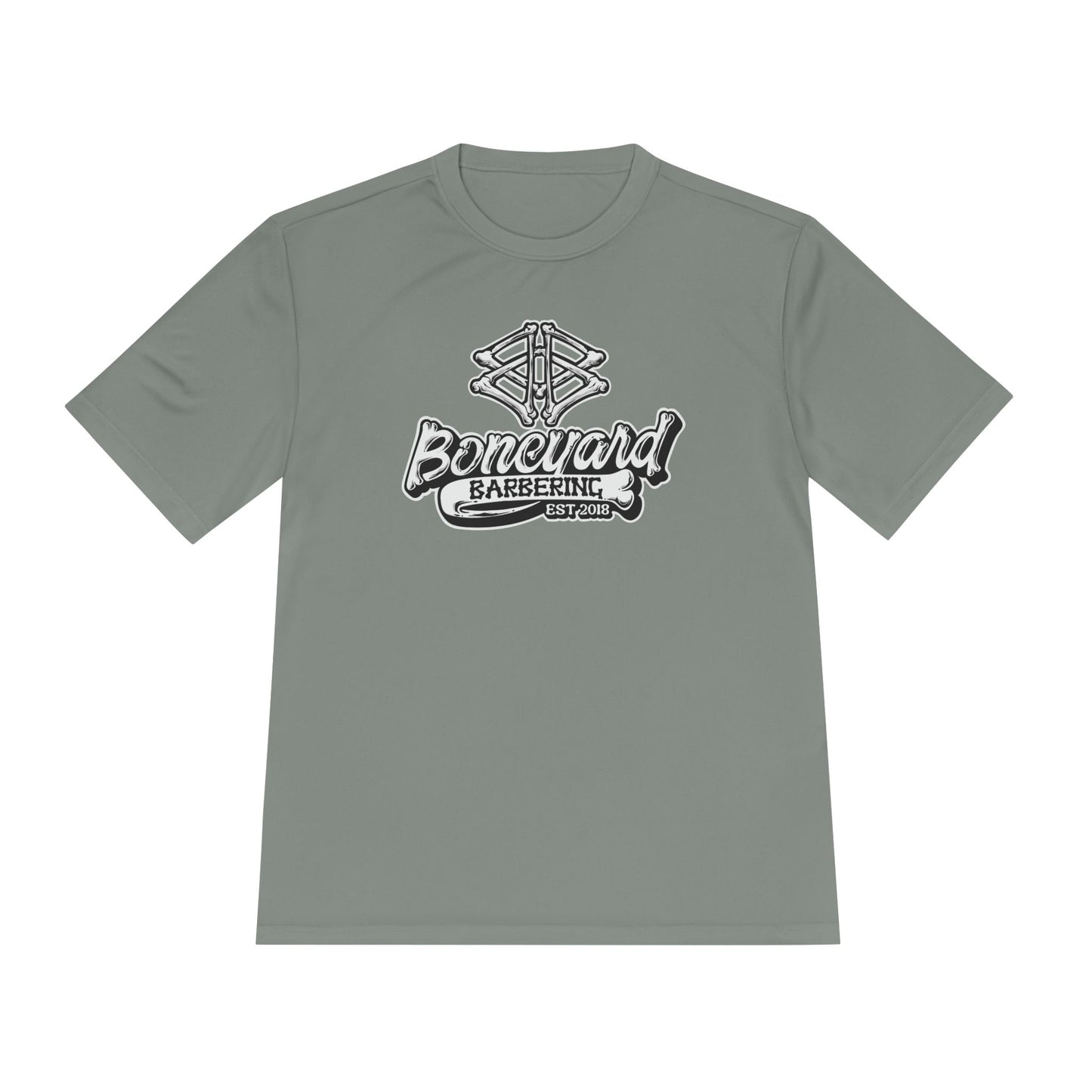 Boneyard Barbering Sport-Tek Logo Tee