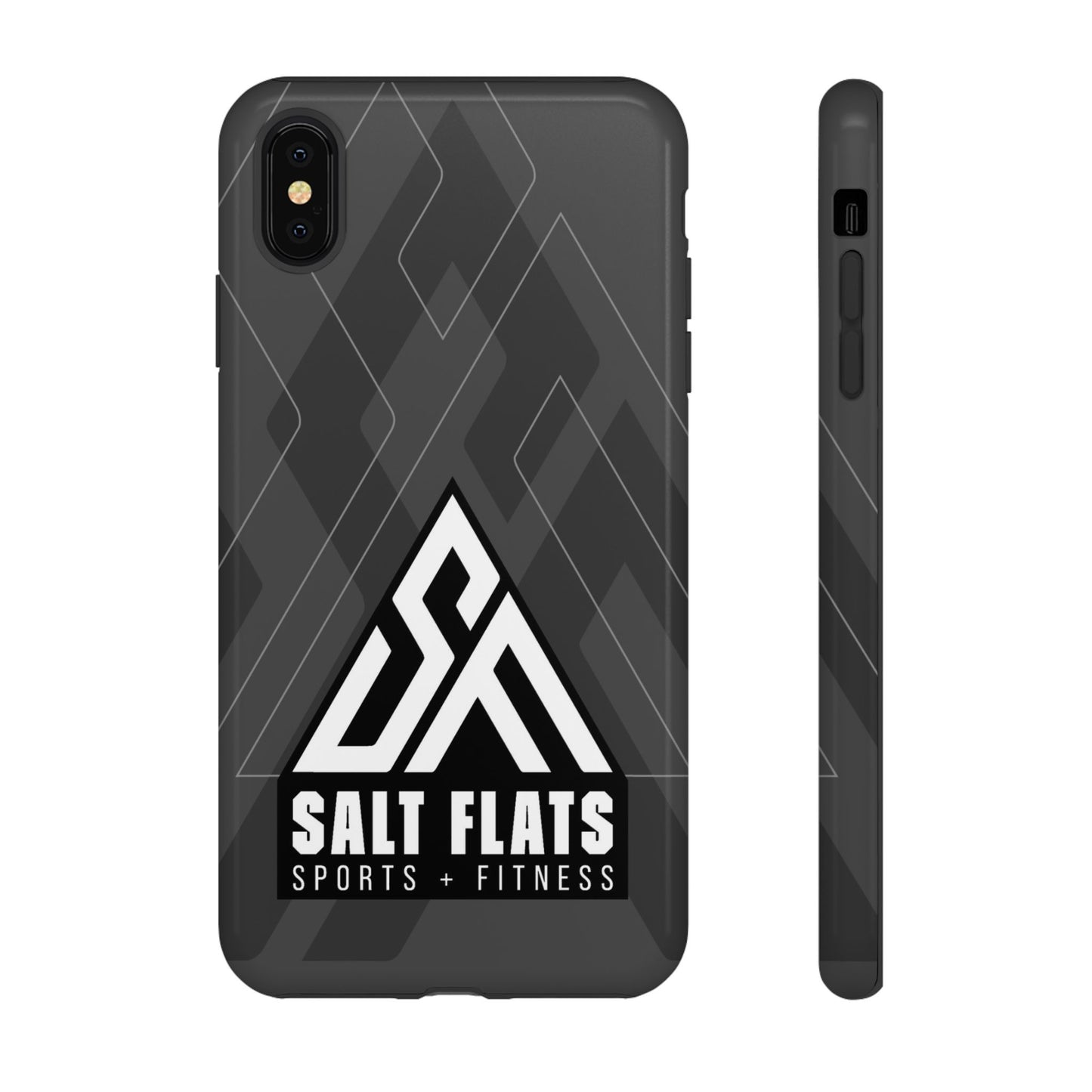 Salt Flats Charcoal Tough Phone Case