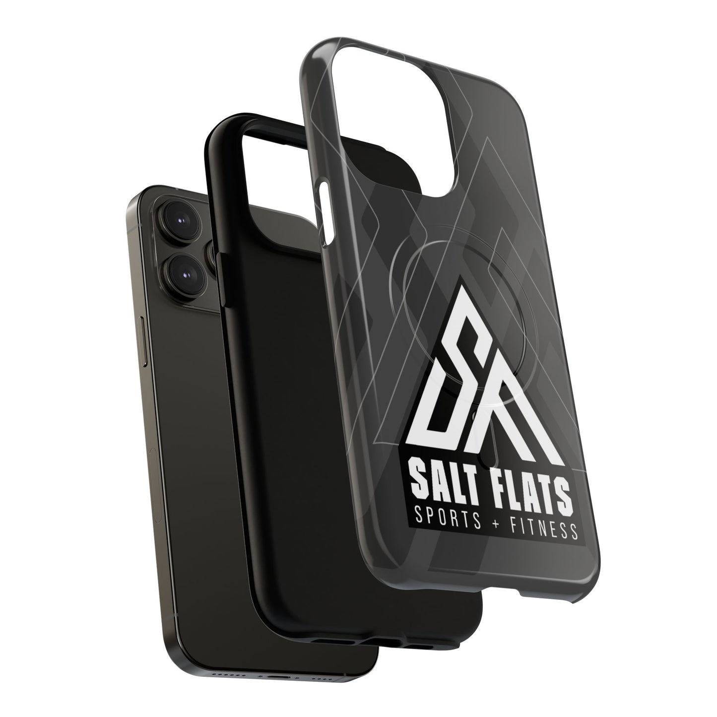 Salt Flats Charcoal Tough Magnetic Phone Case