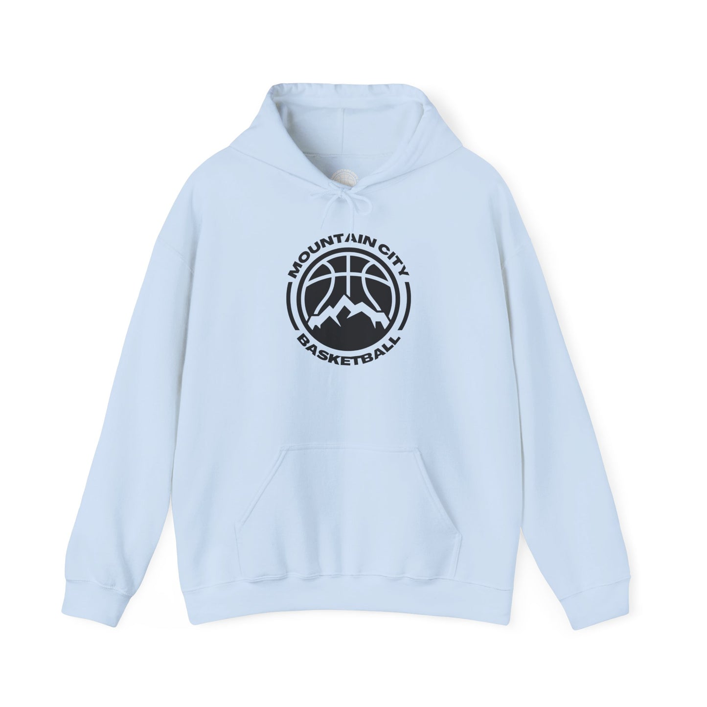 MTN City (Black) Heavy Blend™ Hooded Sweatshirt