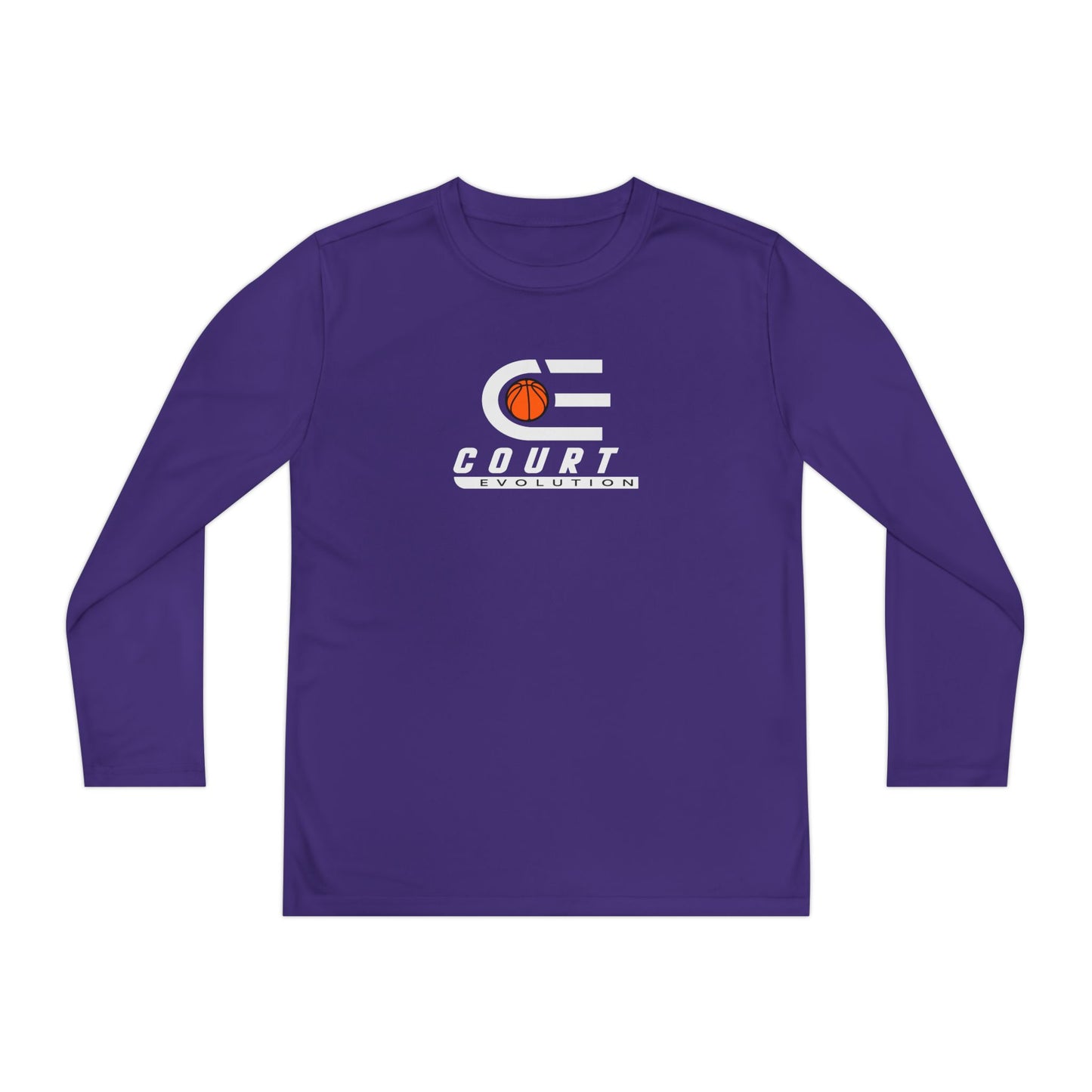 Court Evolution Youth LS Logo Tee